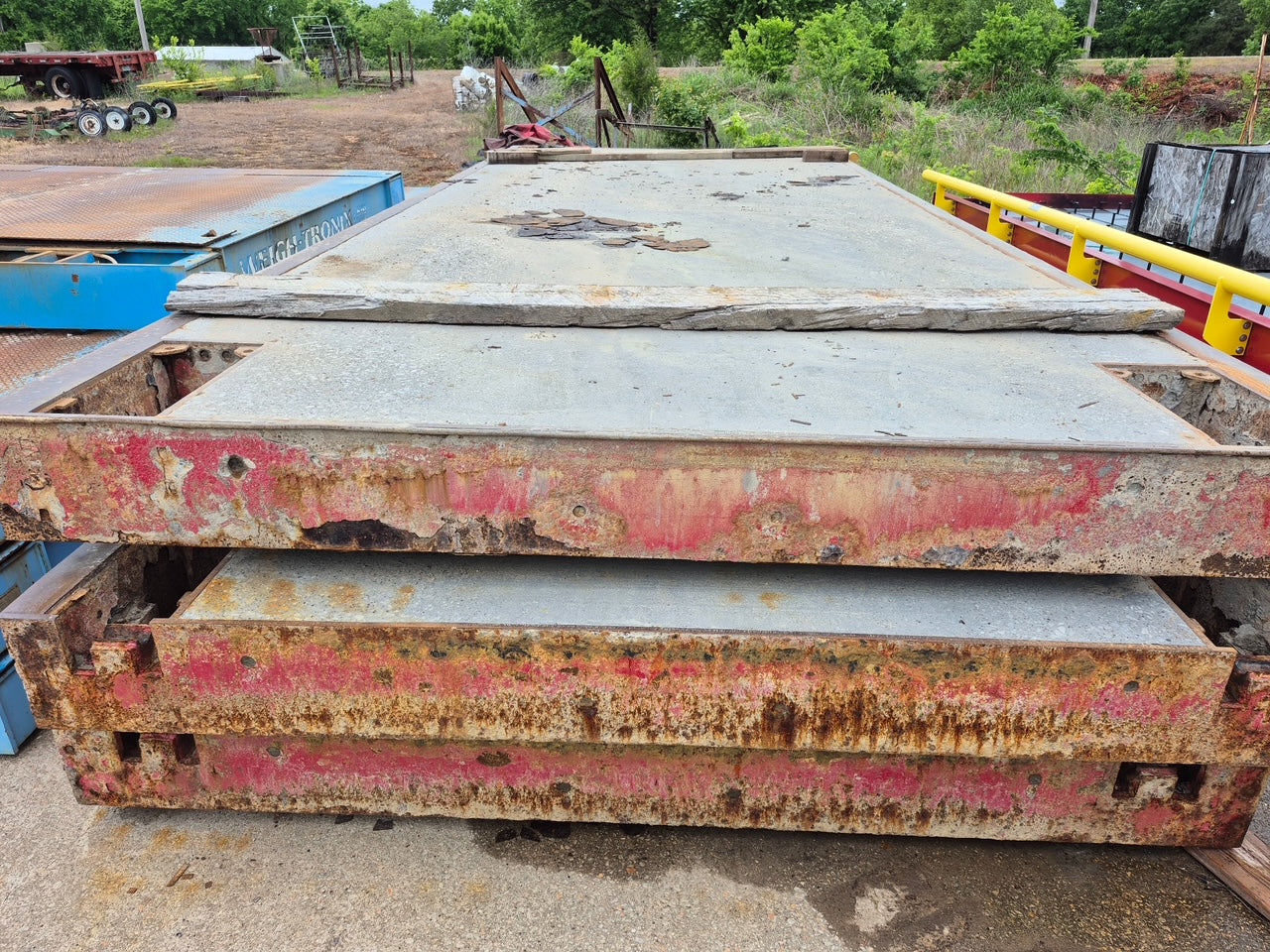 Used Rice Lake 70' x 10' Concrete Deck Truck Scale for Sale in Missouri
