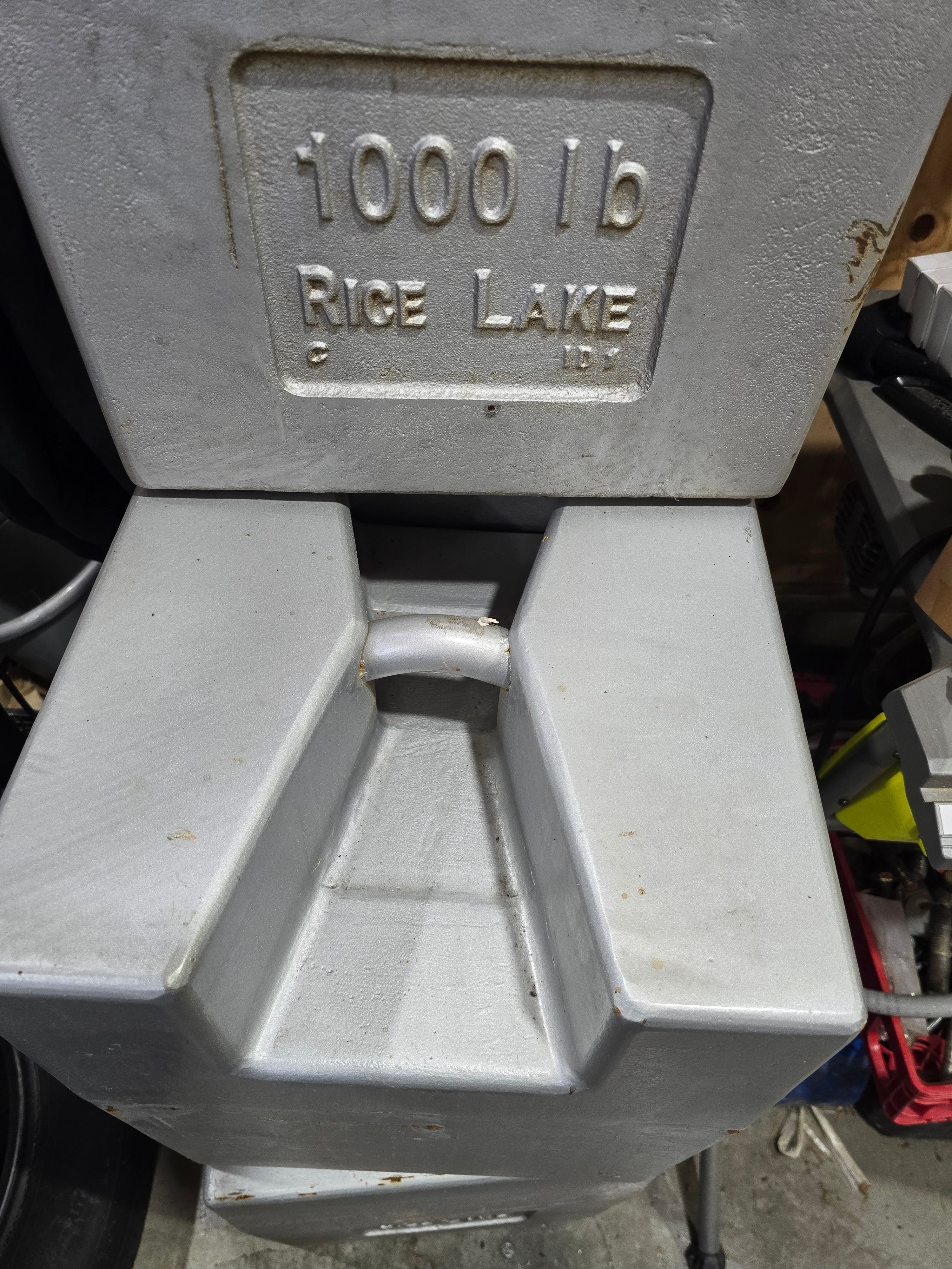 (5) Used Rice Lake 1,000 lb Block Style Test Weights - For Sale in Washington