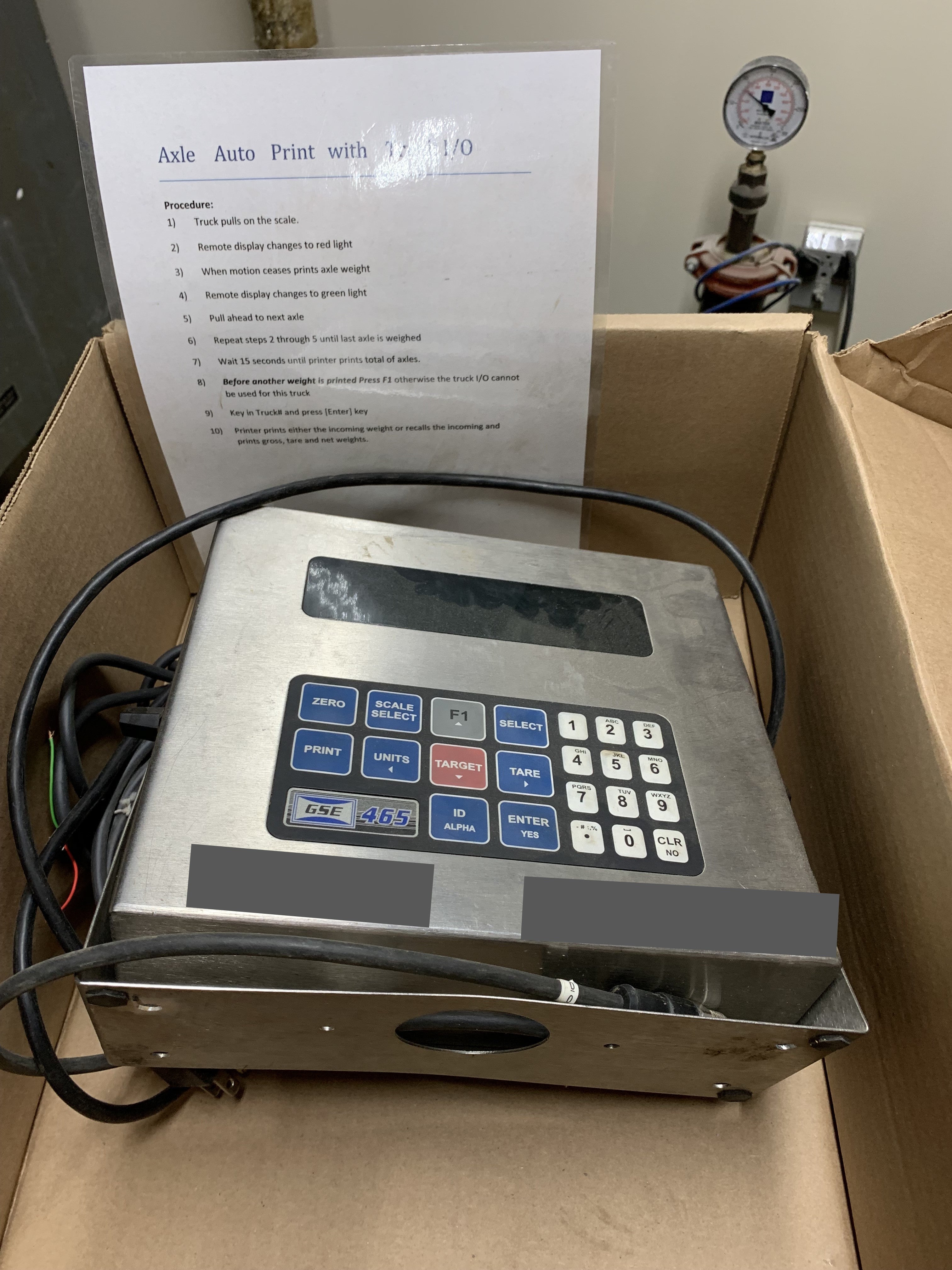 Used Load Master 10' x 10' Axle Scale, 100,000 lb x 20 lb - Located in West Virginia