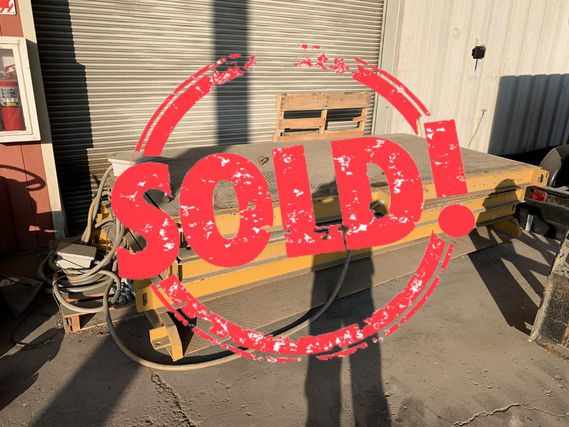 Used Load Master 10' x 10' Axle Scale, 100,000 lb x 20 lb - Located in West Virginia