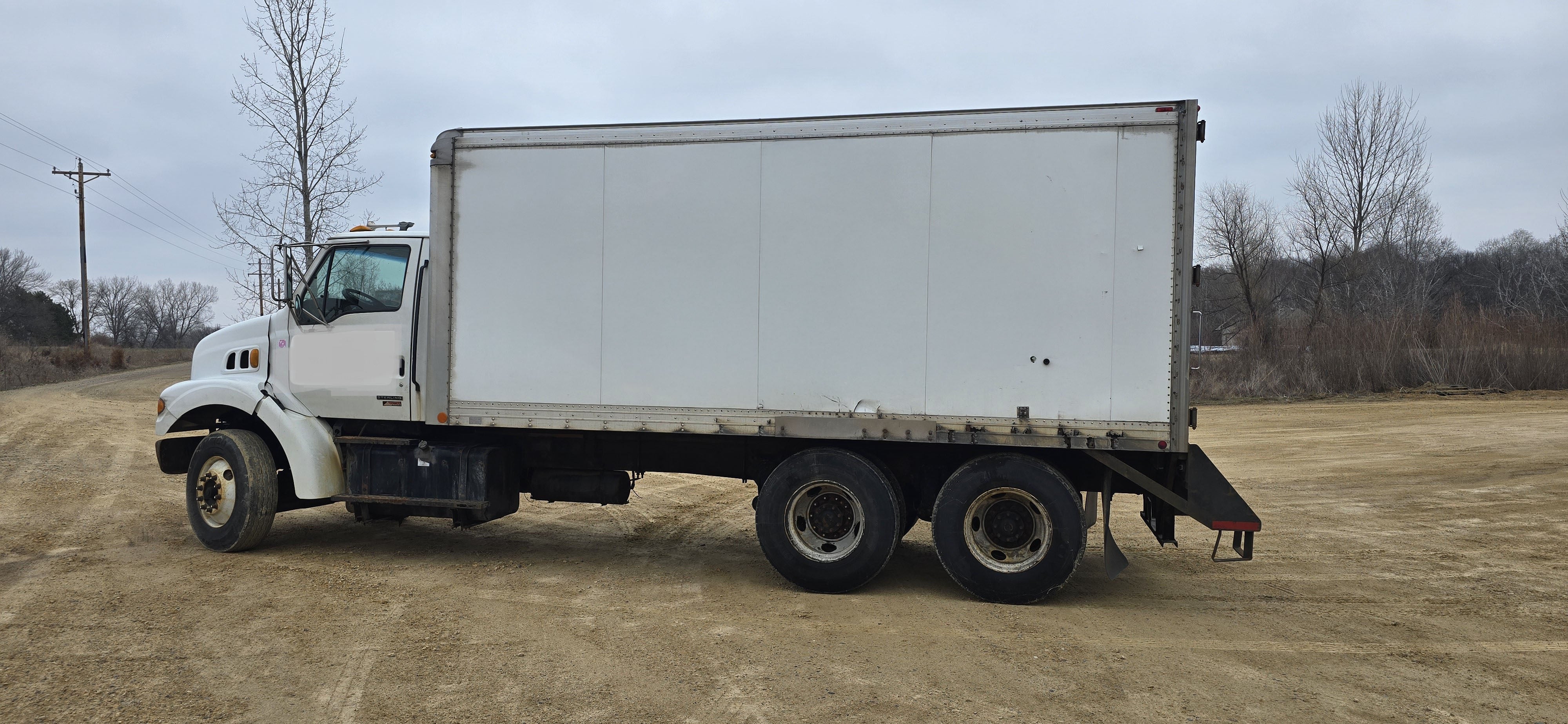 Used 2001 Sterling 9500 Test Truck with 6,000 lb Crane