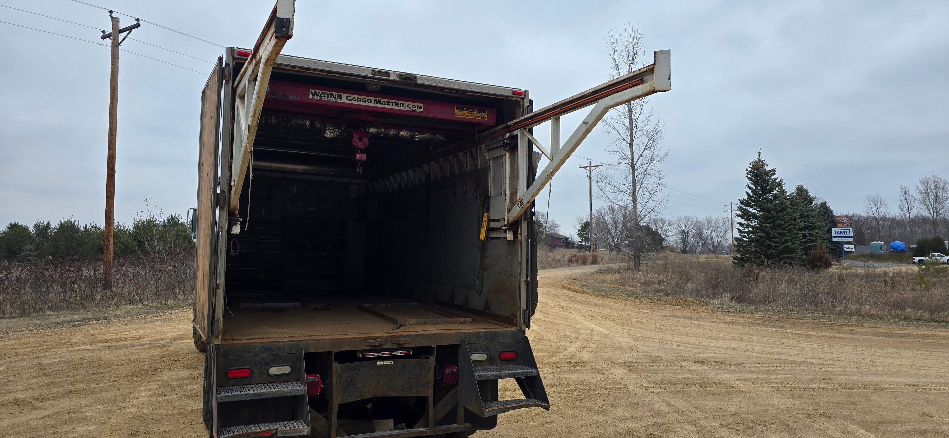 Used 2001 Sterling 9500 Test Truck with 6,000 lb Crane