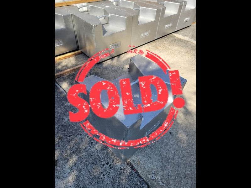 Brand New Cast Iron (8)1000 lb Test Weights - For Sale in Florida