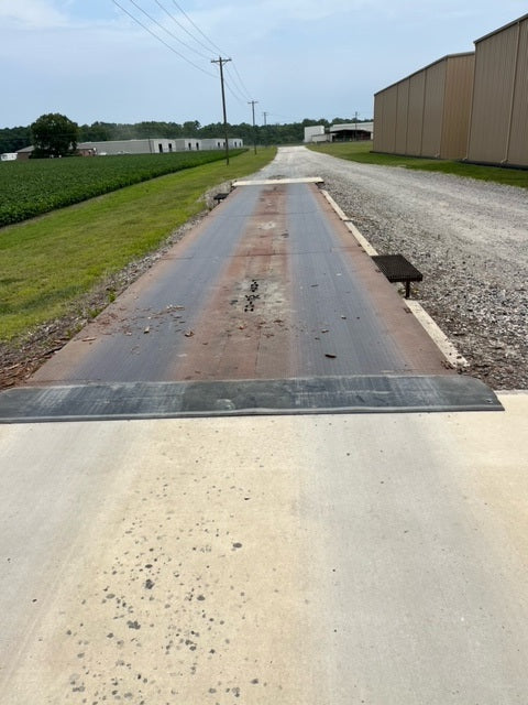 Used First Weigh 70 x 11 Steel Deck Truck Scale - For Sale in North Carolina