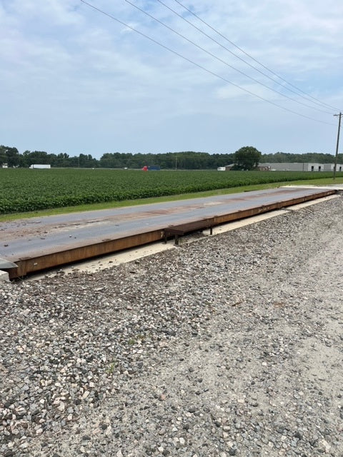 Used First Weigh 70 x 11 Steel Deck Truck Scale - For Sale in North Carolina