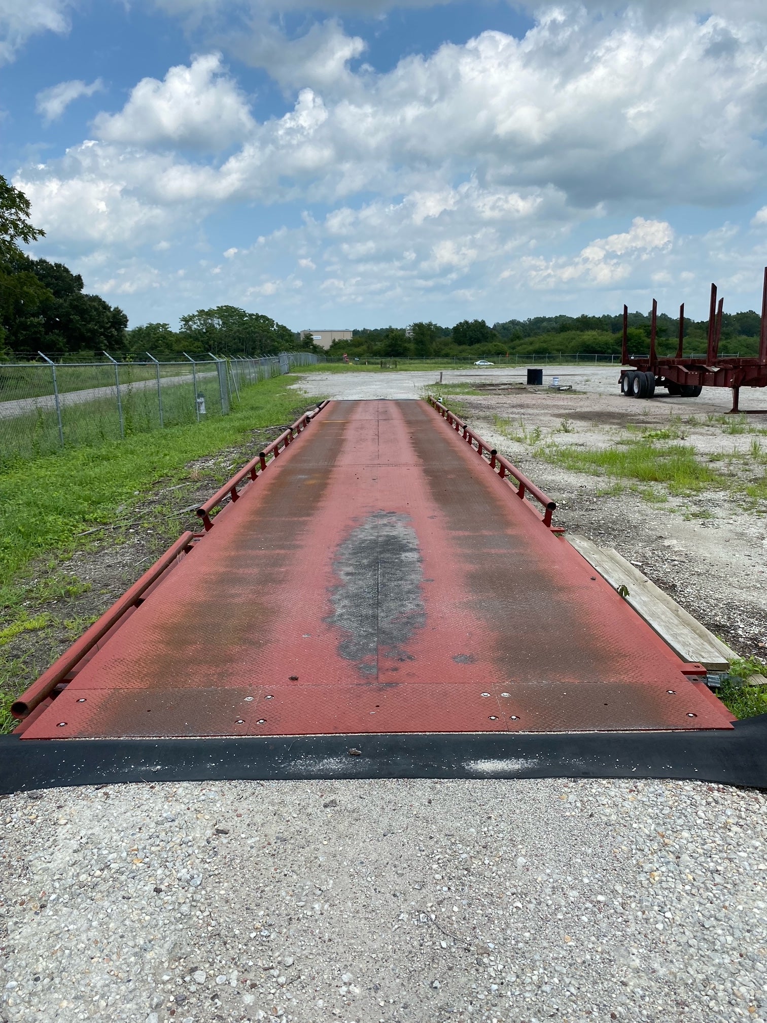 Used B-TEK 72 x 10 Steel Deck Truck Scale - For Sale in North Carolina