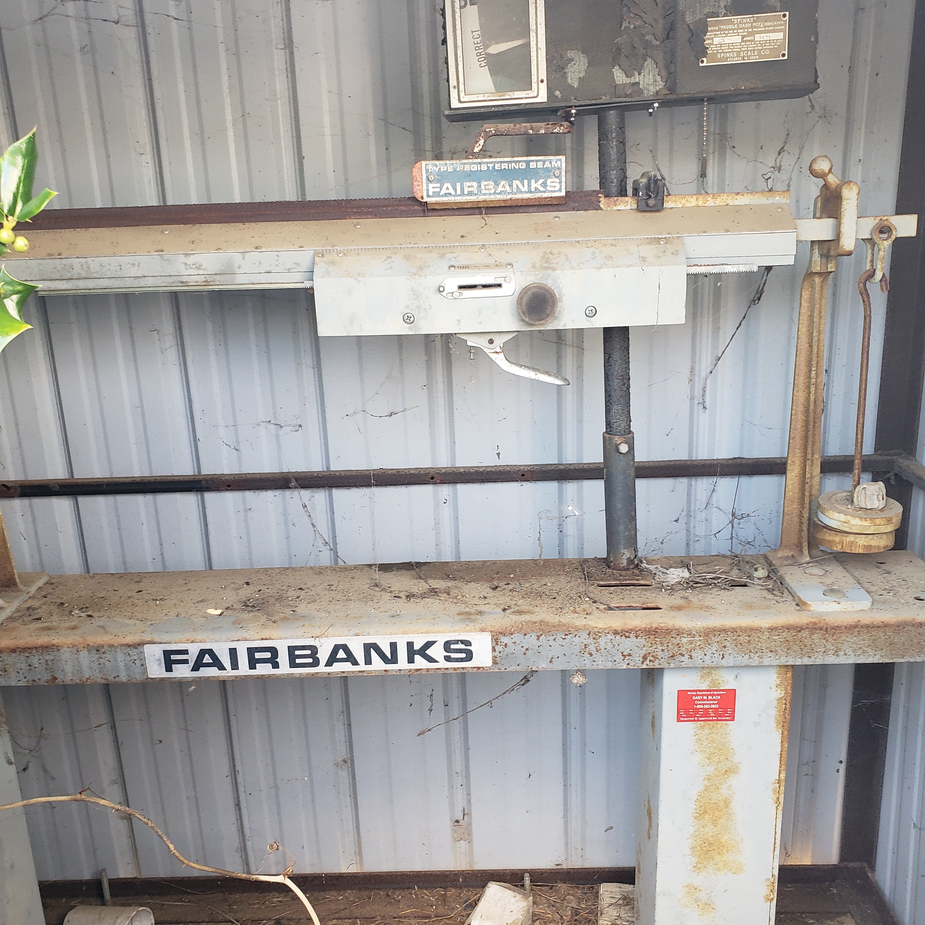 Used Fairbanks 60 x 10 Concrete Deck Mechanical Truck Scale - For Sale in Georgia