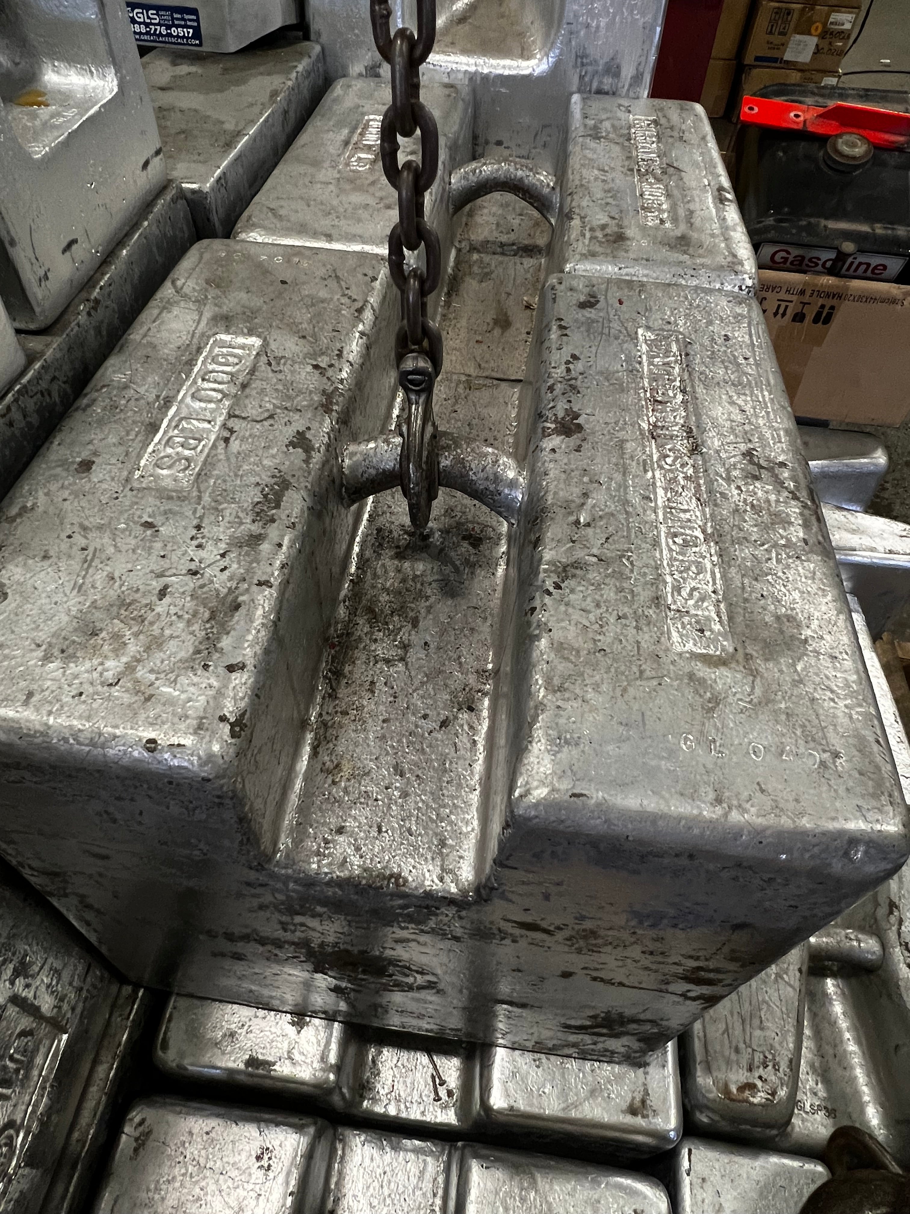 Used Fairbanks 1,000 lb Test Weights, 4 Available - For Sale in Michigan
