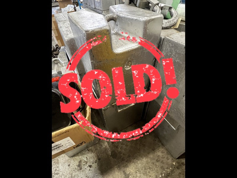Used Non-Branded 1,000 lb Test Weights, 2 Available - For Sale in Michigan