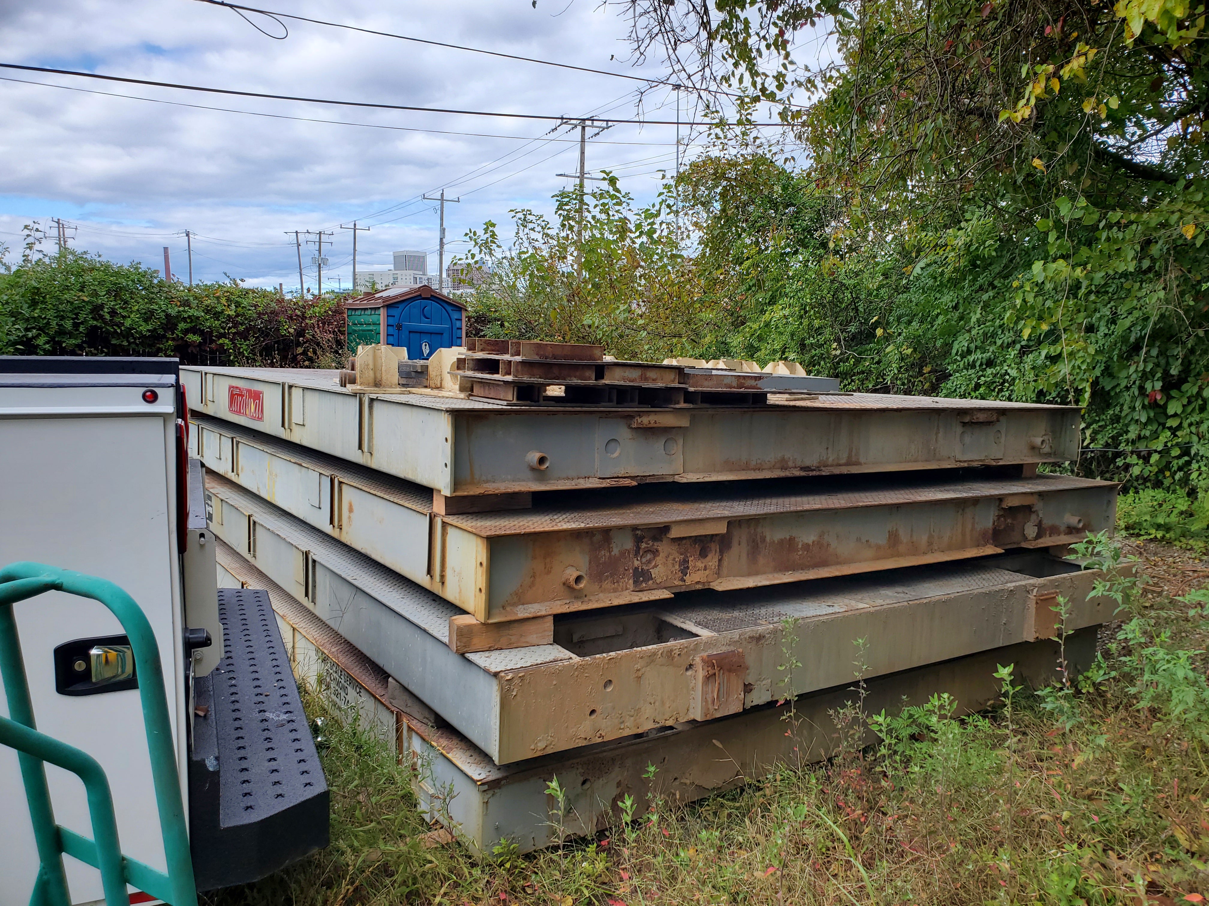 Used Cardinal EPR Steel Deck Truck Scale, 70’ x 11’ - Available In Virginia (Model 13570-EPR+)