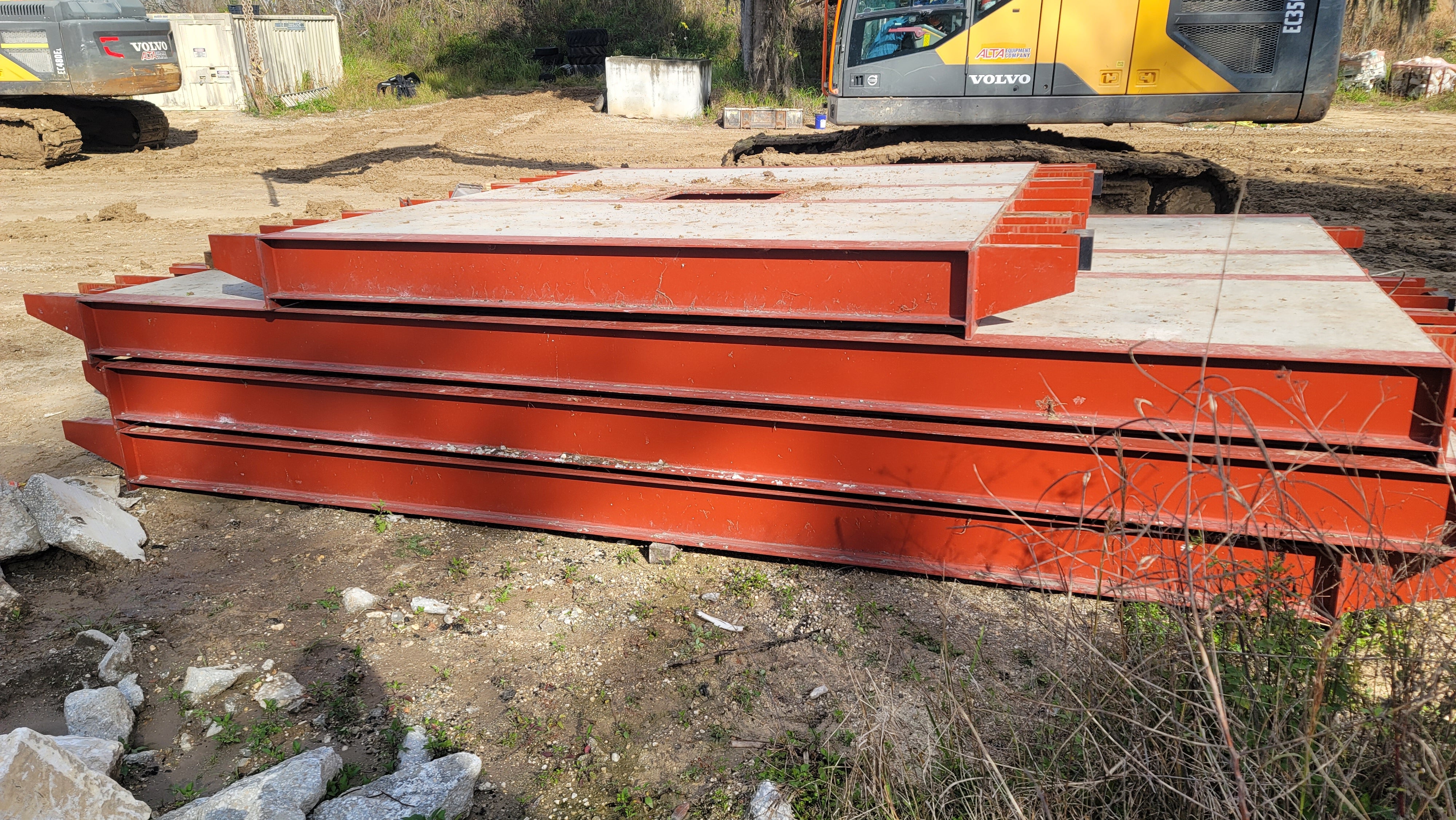 Used Multi-Platform B-TEK Concrete Deck Pit Scale, 12, 20, 40 "Cat Scale" Configuration, 72' x 11' - For Sale in Florida