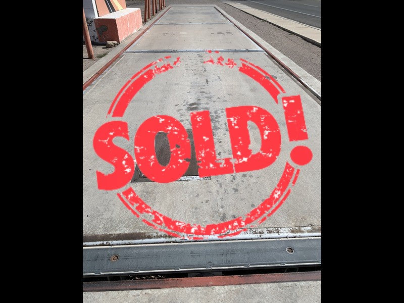Used Mettler Toledo 7560RD Concrete Deck Truck Scale, 70' x 10'  - For Sale in New Mexico