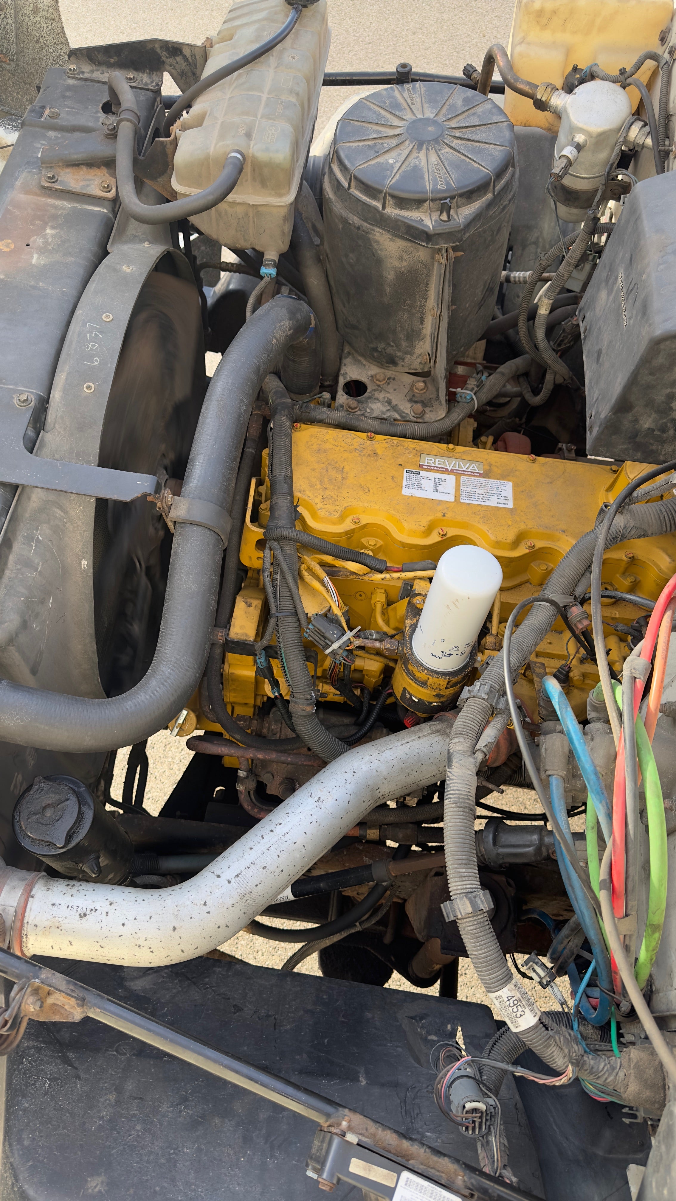 Used 2000 GMC Test Truck w/New Engine, Generator and 1-ton Hoist - Located in Illinois