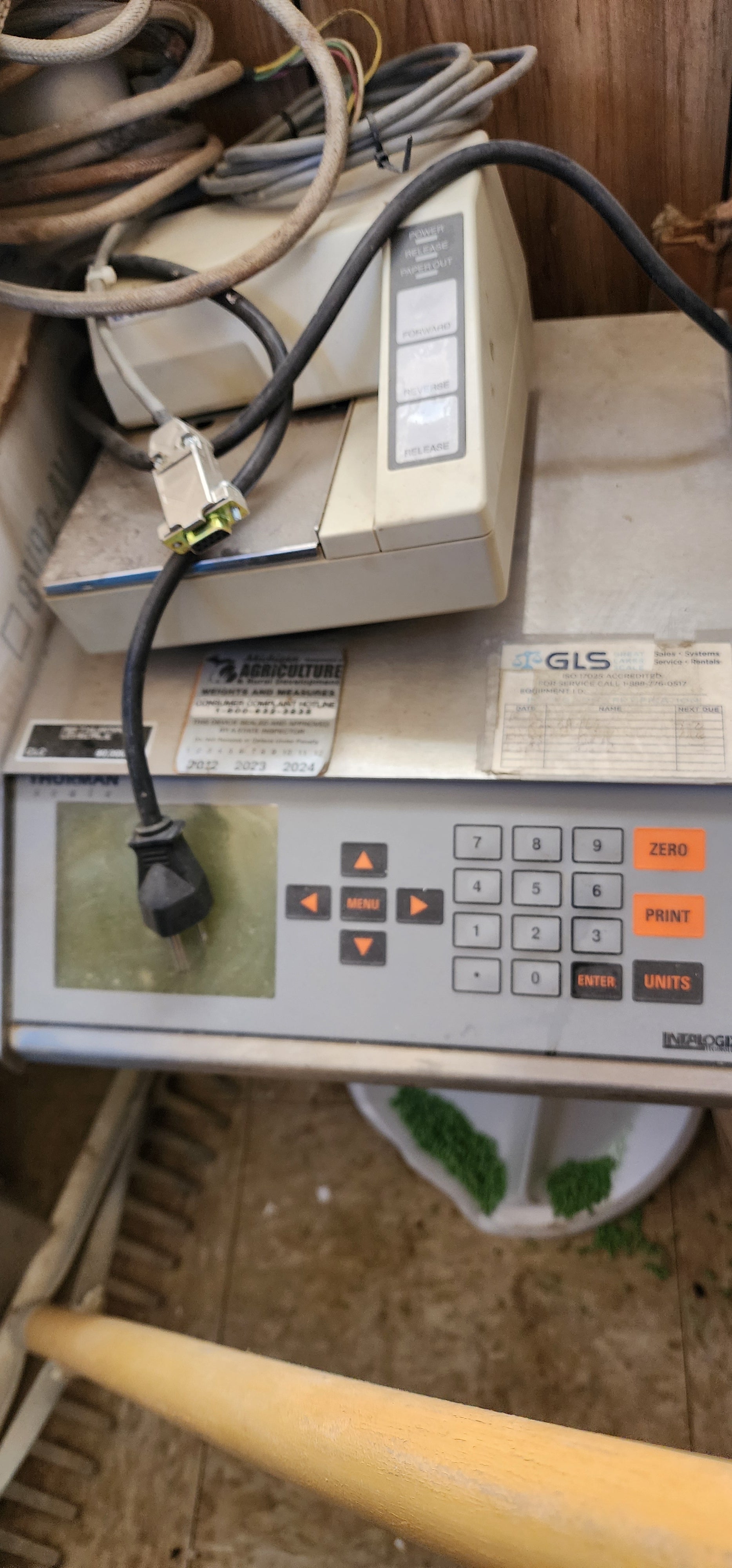 Used Thurman Steel Deck Truck Scale, 80' x 11', For Sale In Michigan