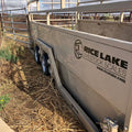 Used Rice Lake MAS-M Mobile Single Axle Livestock Scale 8' x 18' - For Sale in Texas