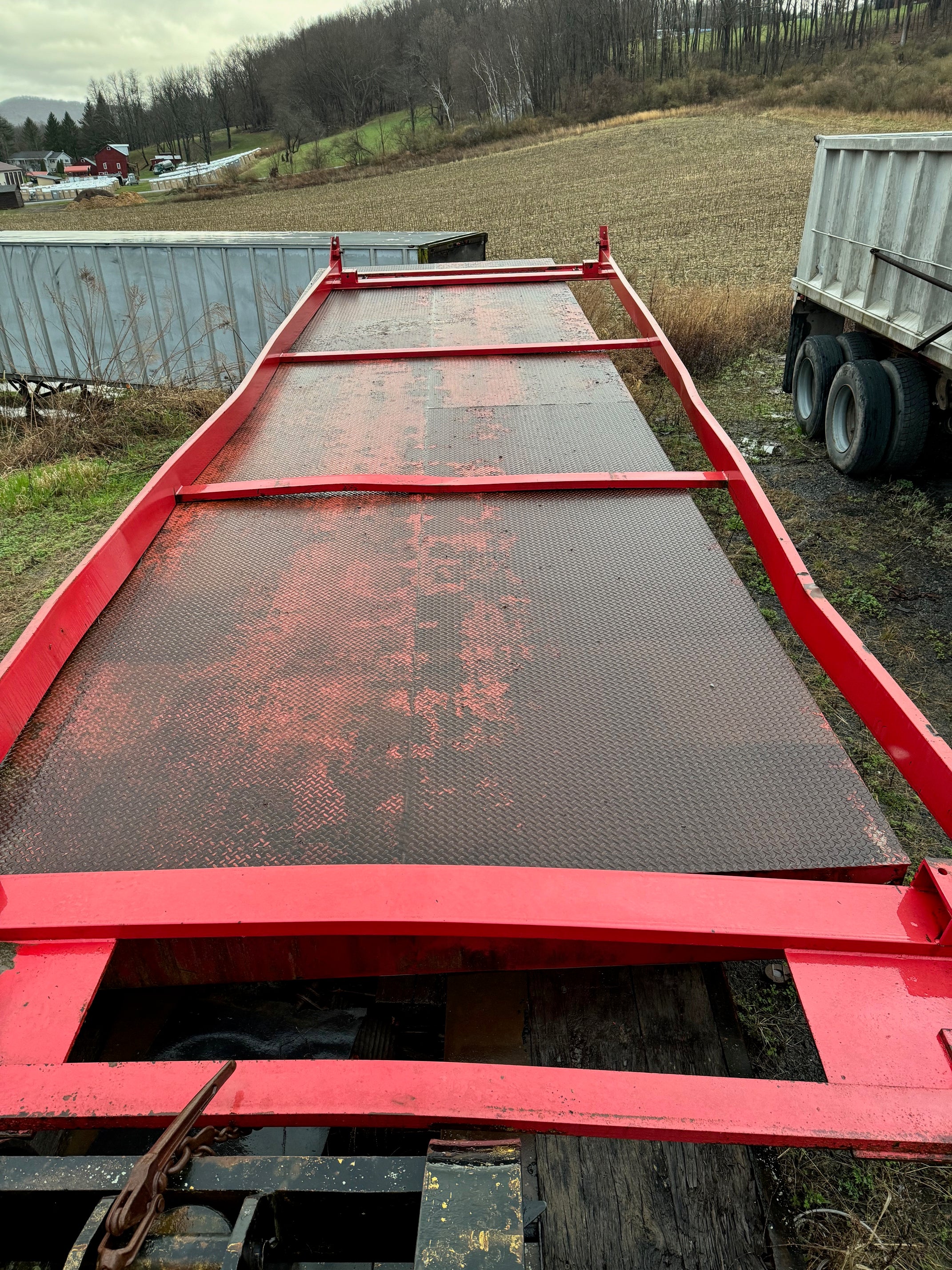 Used Fairbanks Titan Portable Steel Deck Truck Scale, 35 x 10 - For Sale in Pennsylvania