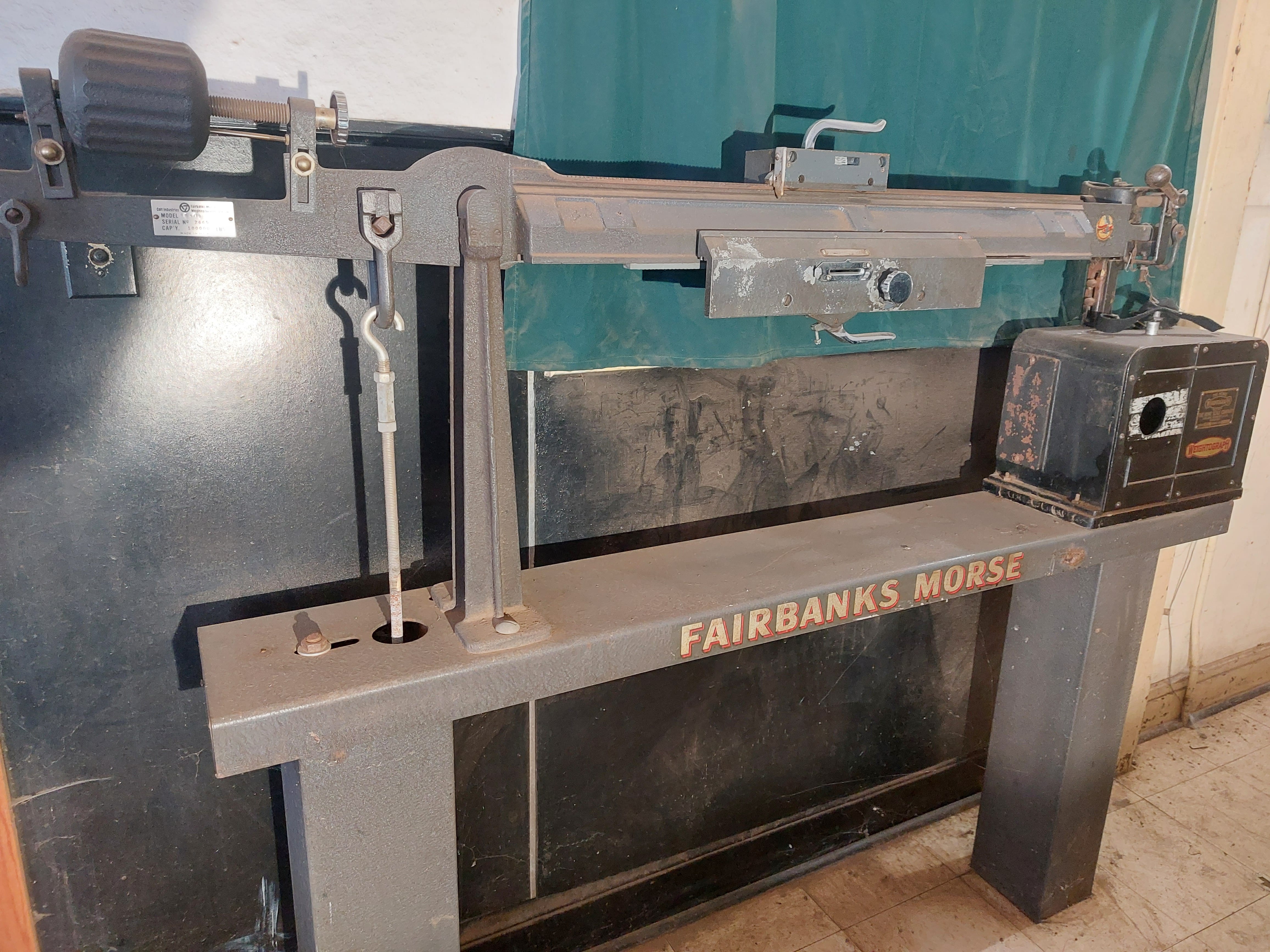 Used Fairbanks Morse Concrete Deck Truck Scale, 50 x 10 - For Sale in Minnesota