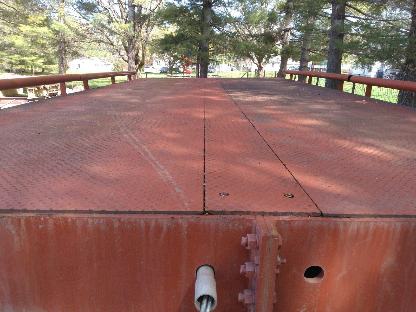 Used B-Tek 72x11 Steel Deck Digital Truck Scale - For Sale in Illinois