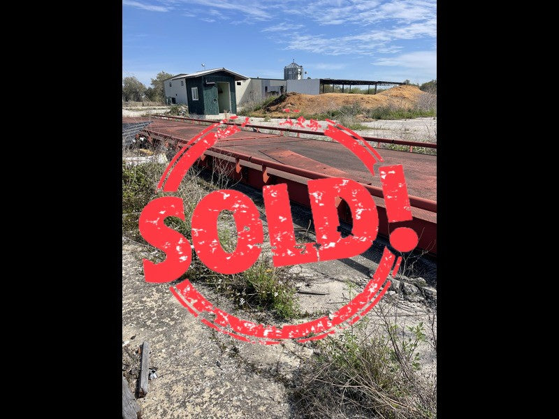 Used B-TEK 72 x 11 Steel Deck Truck Scale - For Sale in Florida