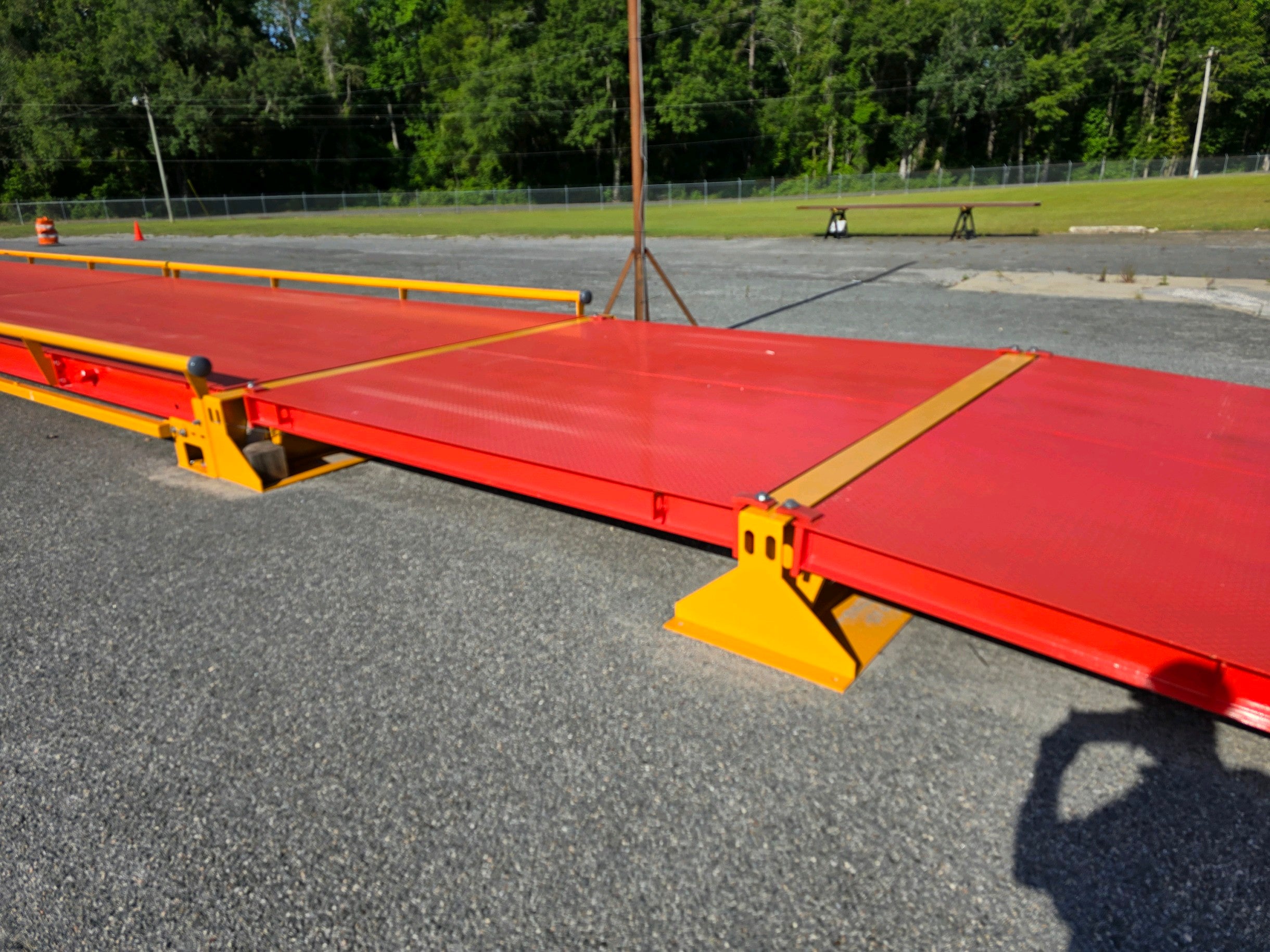 Used 2023 Thurman 8595 Portable Steel Deck Truck Scale w/Portable Steel Ramps, 70 x 10 - For Sale in Georgia