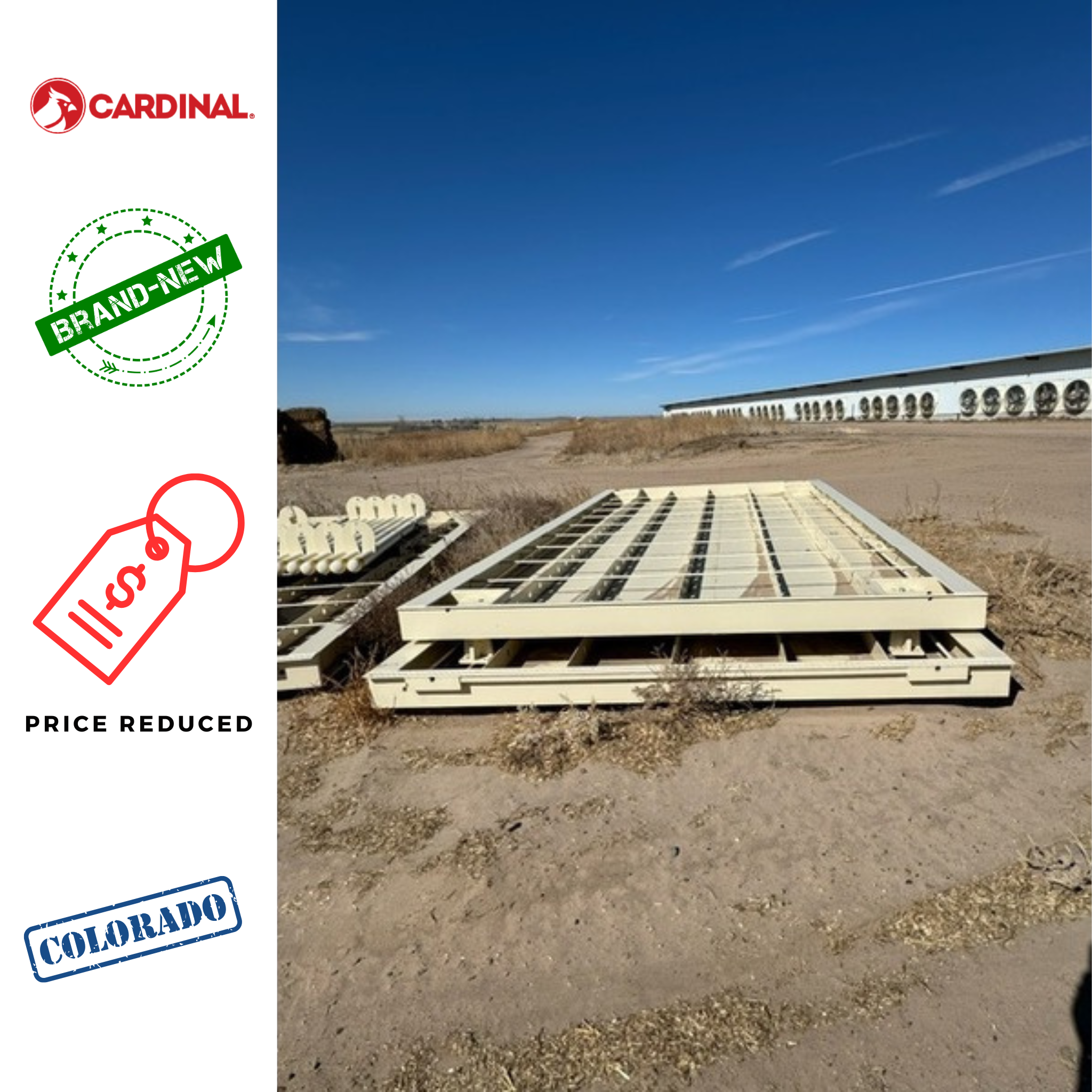 Never Installed Cardinal Armor Concrete Deck Truck Scale, 80 x 11 - For Sale in Colorado