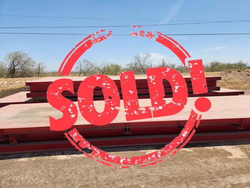 Used Western Scale 110 x 10 Steel Deck Truck Scale - For Sale in Arizona