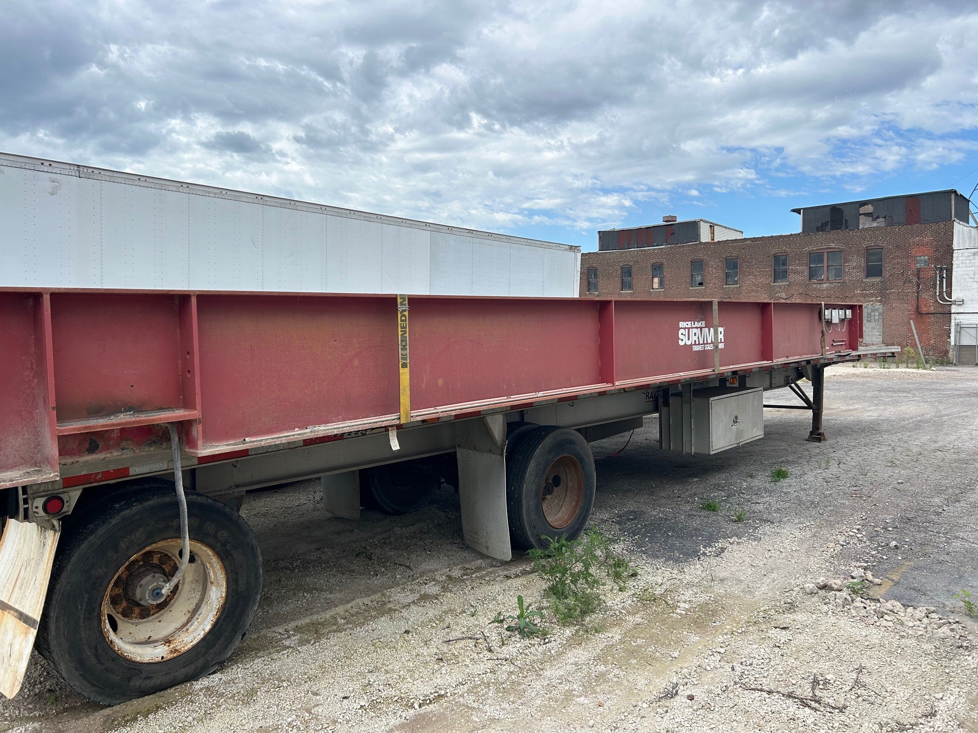 Used Rice Lake SRS 70 x 11 Siderail Steel Deck Truck Scale - For Sale in Missouri