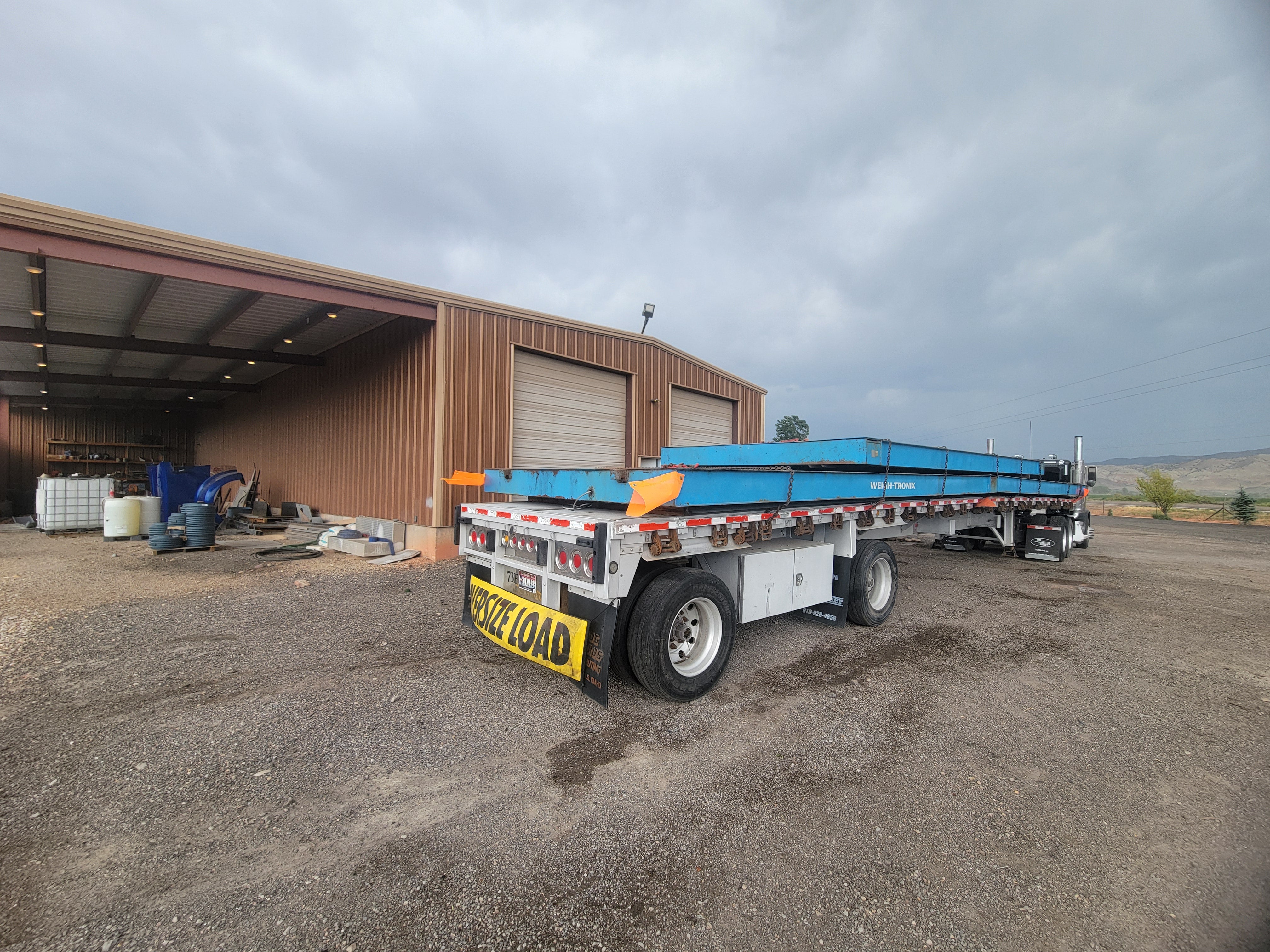 Used Avery Weigh-Tronix BMS 70 x 10 Steel Deck Truck Scale - For Sale in Utah