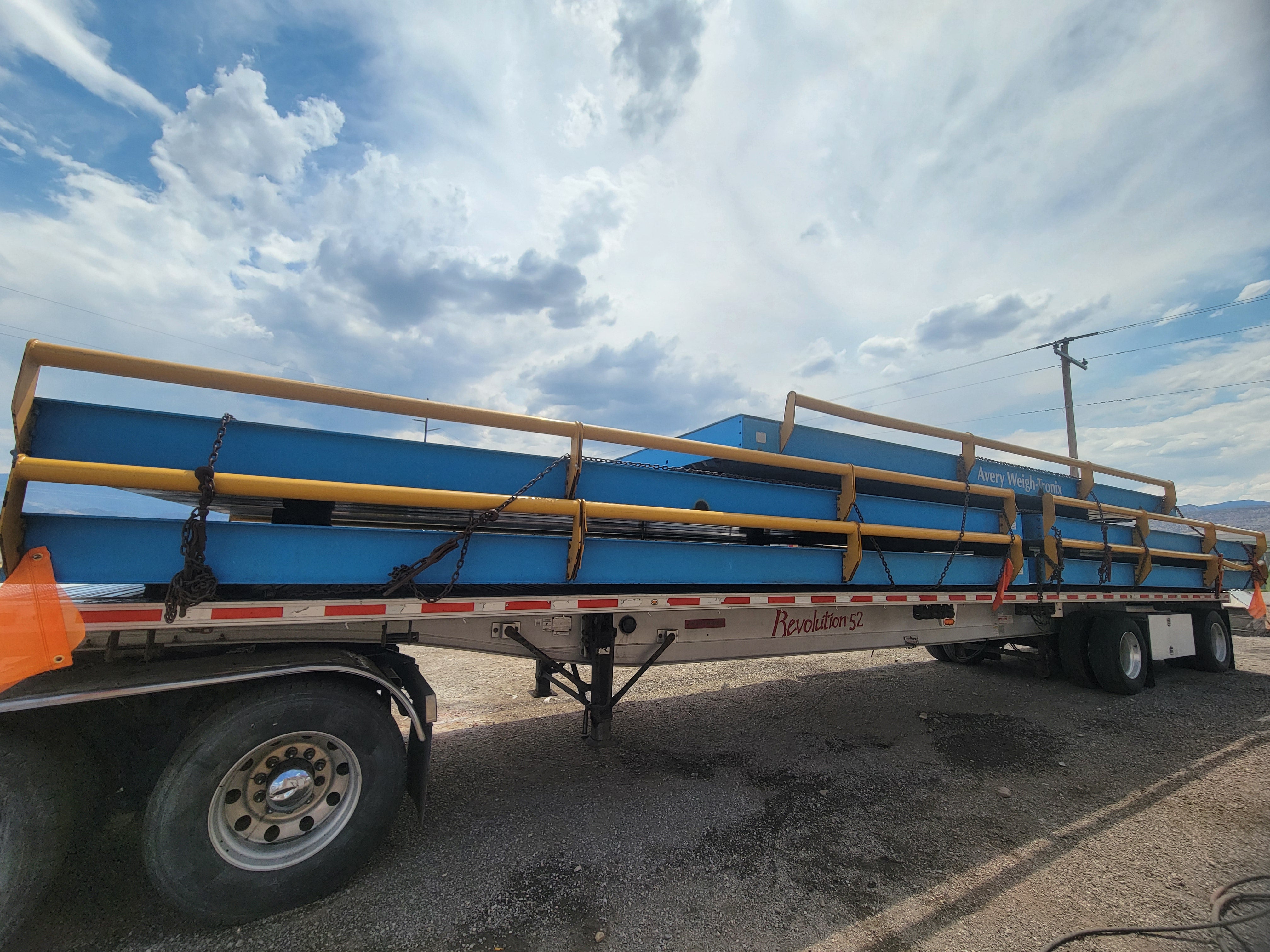 Used Avery Weigh Tronix IMXT 116 x 11 Steel Deck Truck Scale - For Sale in Utah