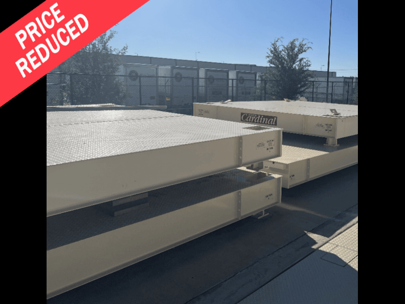 New Cardinal Armor Series Steel Deck Multi-Platform Steel Deck Truck Scale, 70' x 11' - Includes Digital Load Cell Package