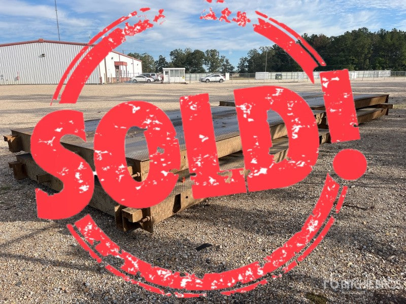 Used Mettler Toledo Steel Deck Truck Scale, 70 x 11 - Deck, no Electronics, For Sale in Louisiana