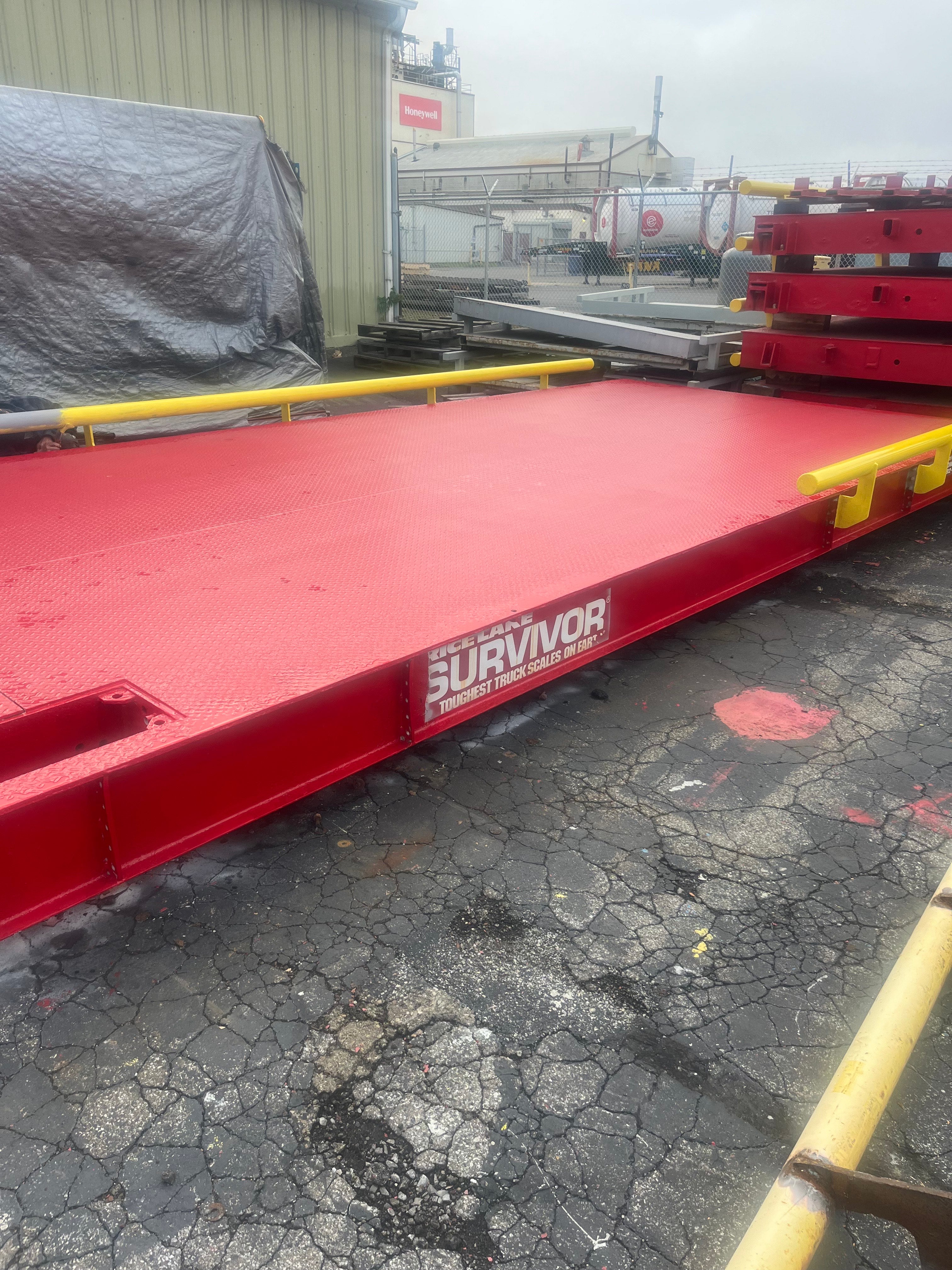 Refurbished 2012 Rice Lake Survivor OTR 70x11 Steel Deck Truck Scale – Optional- New Portability Frame ($64,000)