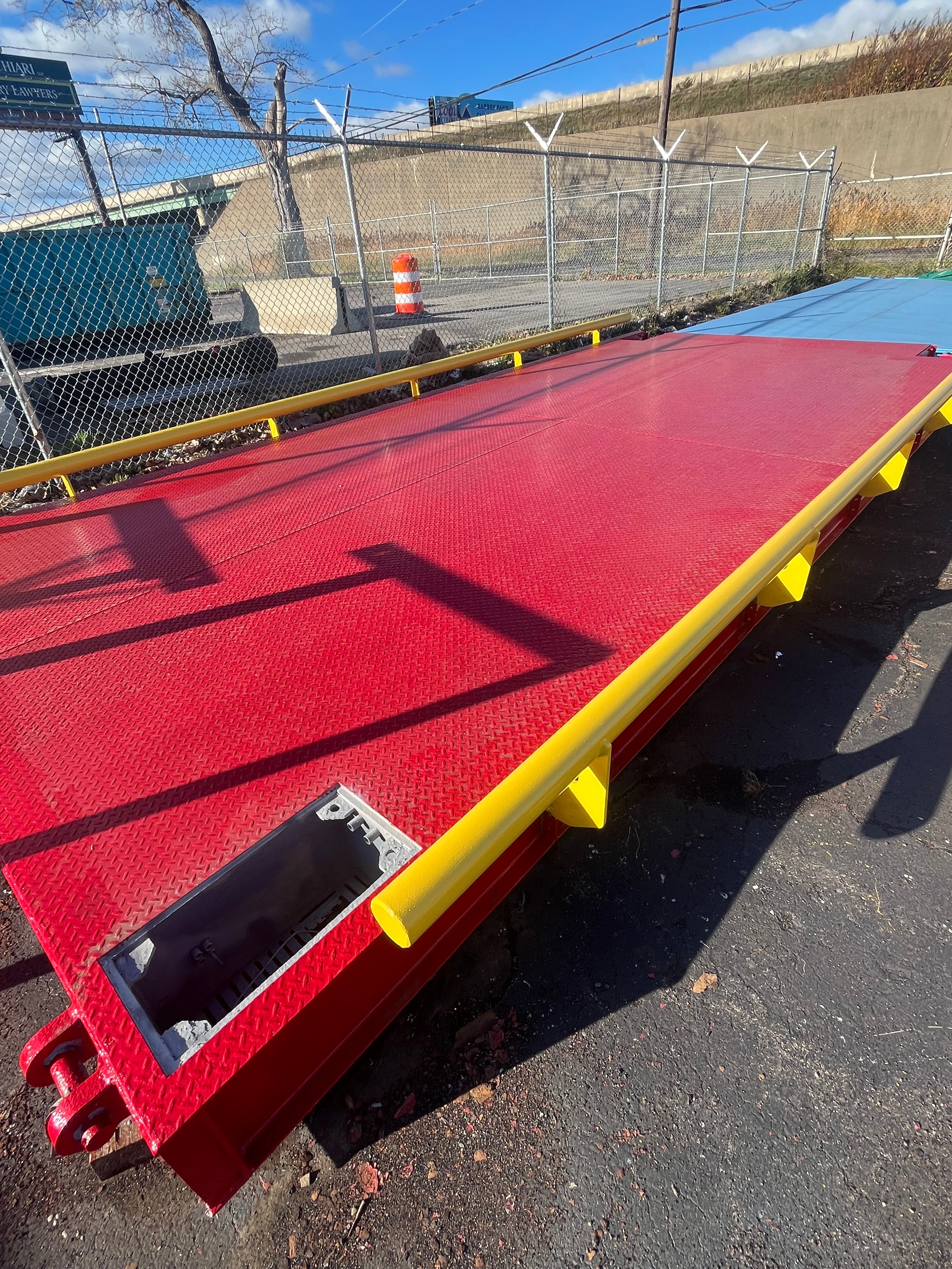 Refurbished 2012 Rice Lake Survivor OTR 70x11 Steel Deck Truck Scale – Optional- New Portability Frame ($64,000)