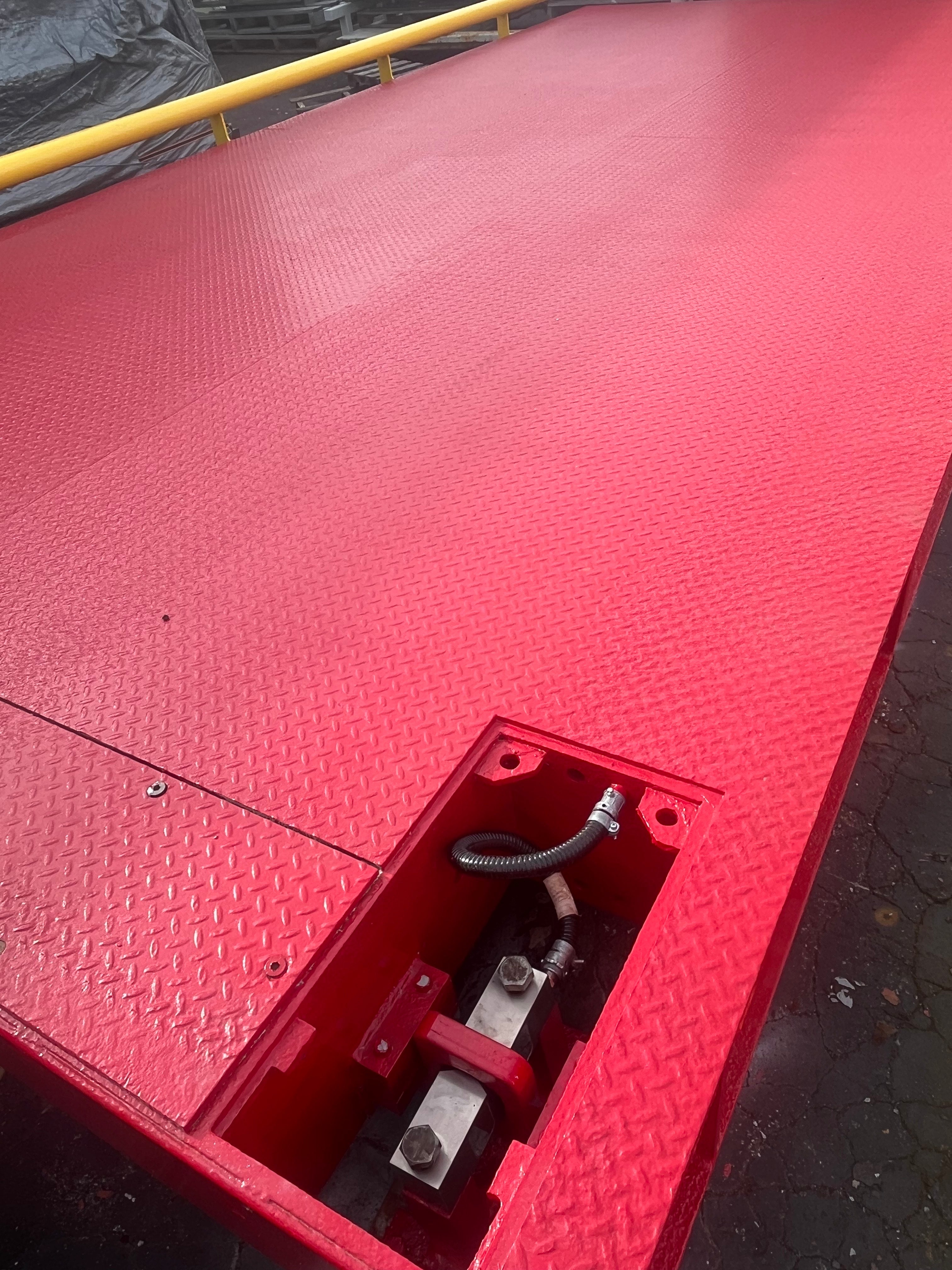 Refurbished 2012 Rice Lake Survivor OTR 70x11 Steel Deck Truck Scale – Optional- New Portability Frame ($64,000)