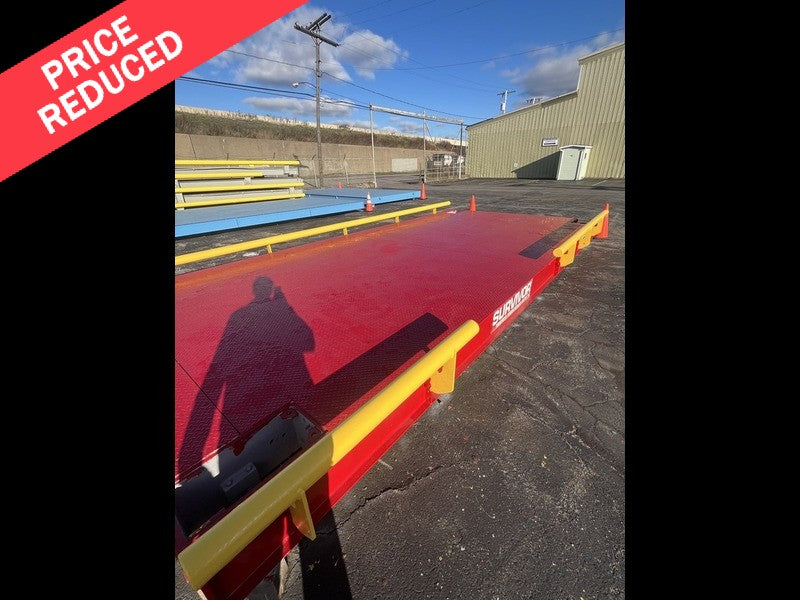 Refurbished 2012 Rice Lake Survivor OTR 70x11 Steel Deck Truck Scale – Optional- New Portability Frame ($64,000)