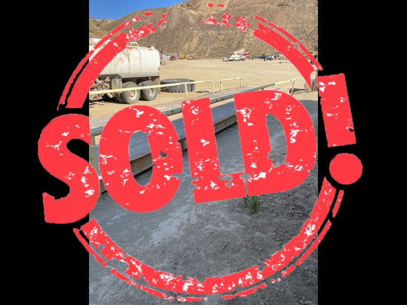 Used CMI Pit Saver Steel Deck Truck Scale, 70' x10' - For Sale in California