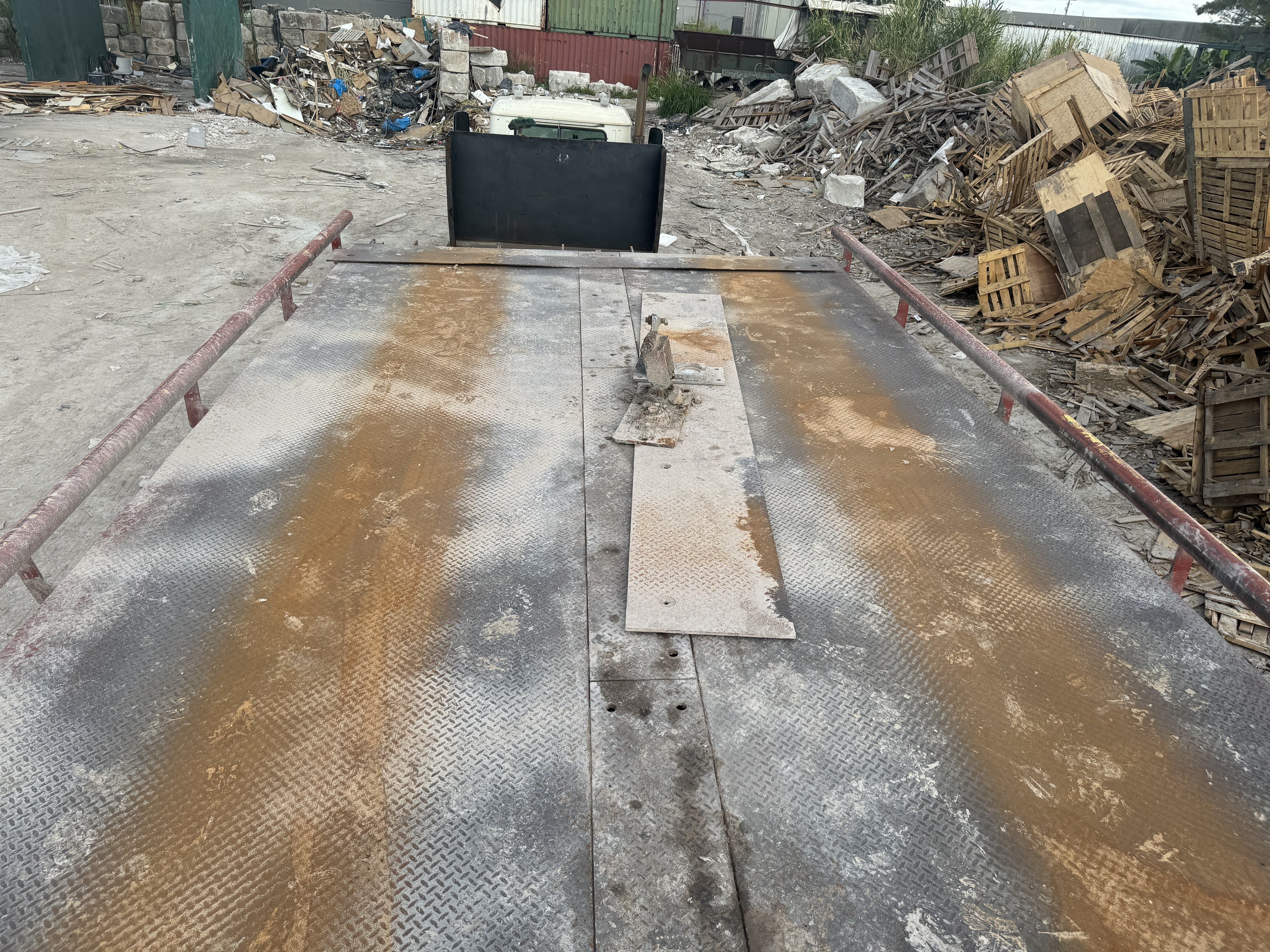 Used 2008 B-Tek Centurion Digital Steel Deck Scale, 72' x 11' - For Sale in Florida