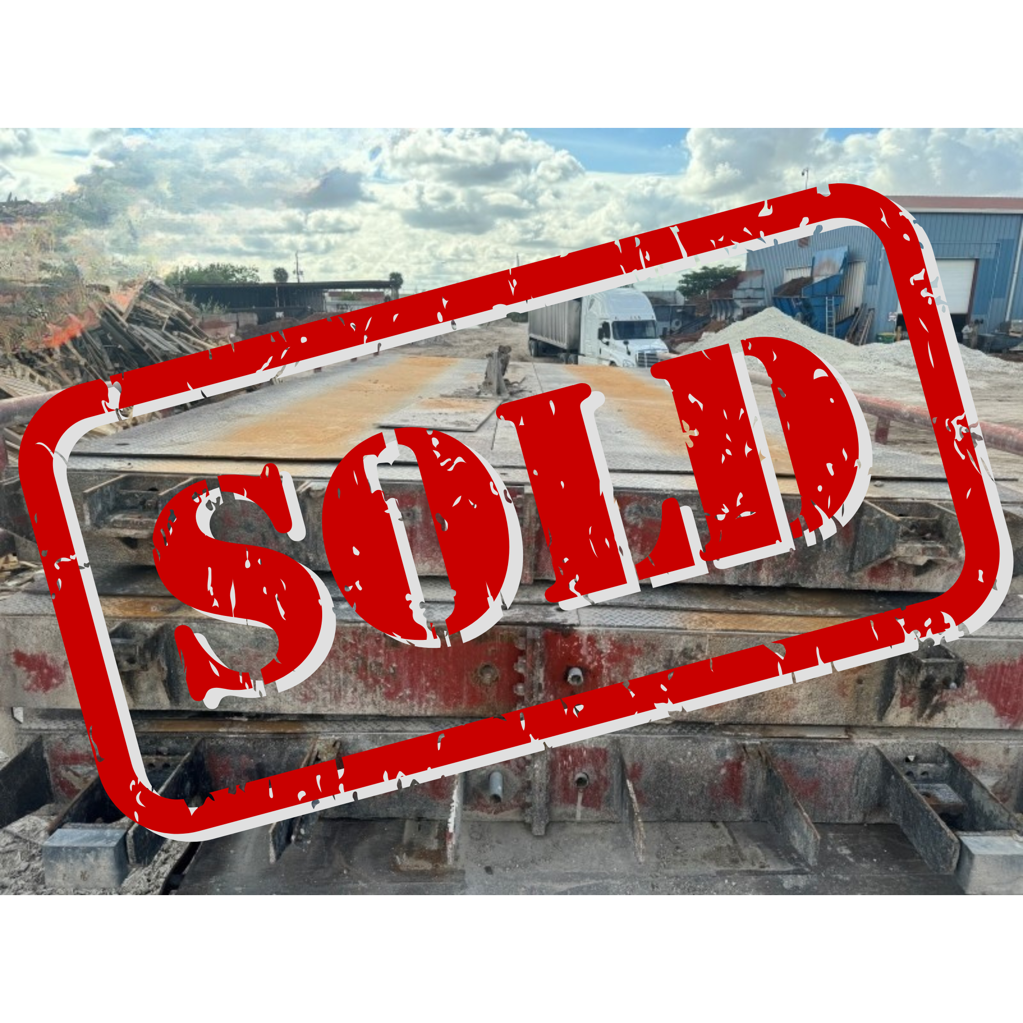 Used 2008 B-Tek Centurion Digital Steel Deck Scale, 72' x 11' - For Sale in Florida