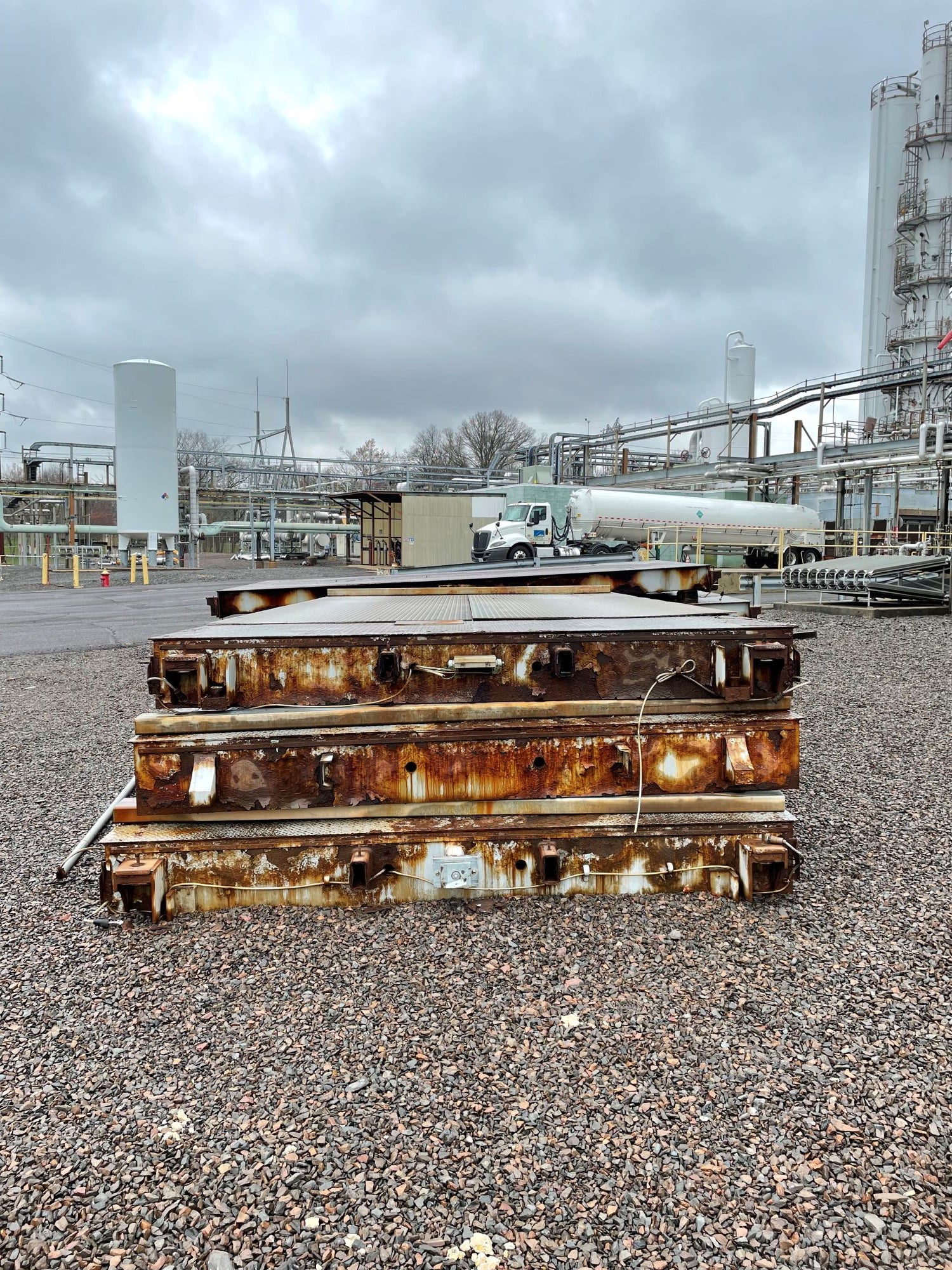 Used Mettler Toledo 7562-B Steel Deck Truck Scale, 60 x 11 - For Sale in Pennyslvania