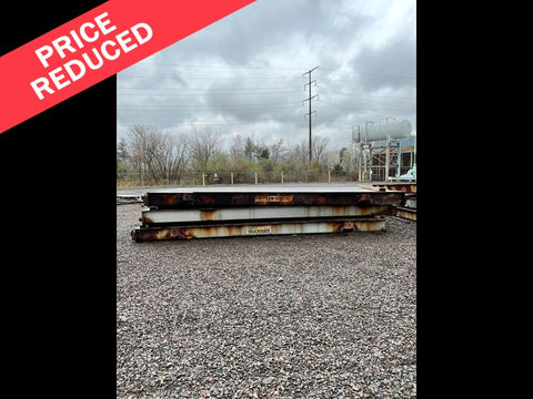 Used Mettler Toledo 7562-B Steel Deck Truck Scale, 60 x 11 - For Sale in Pennyslvania