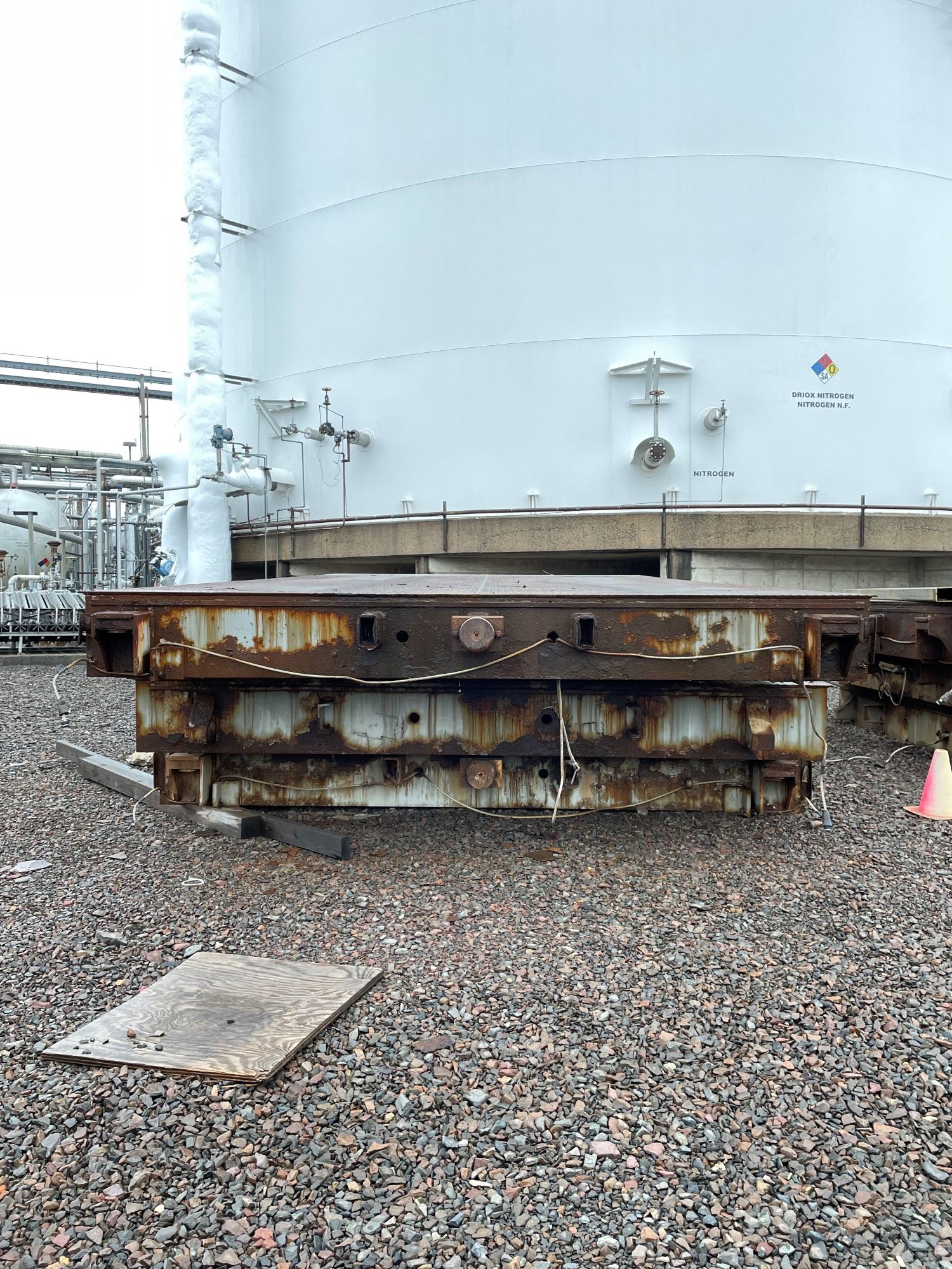 Used Mettler Toledo 7562-C Steel Deck Truck Scale, 60 x 11 - For Sale in Pennyslvania