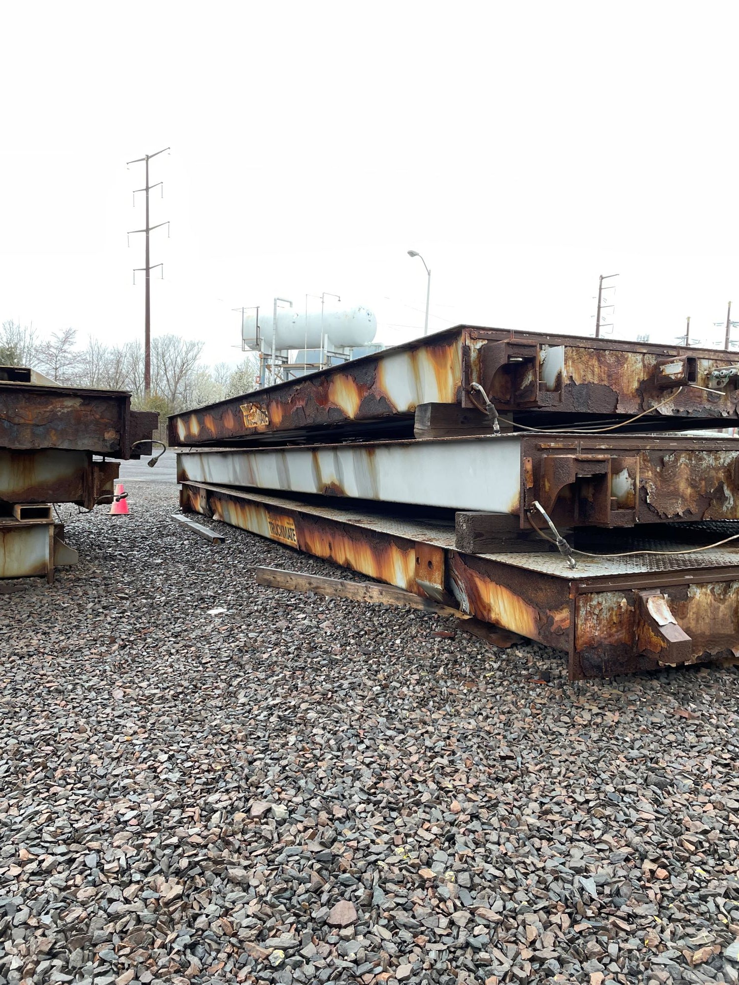 Used Mettler Toledo 7562-C Steel Deck Truck Scale, 60 x 11 - For Sale in Pennyslvania