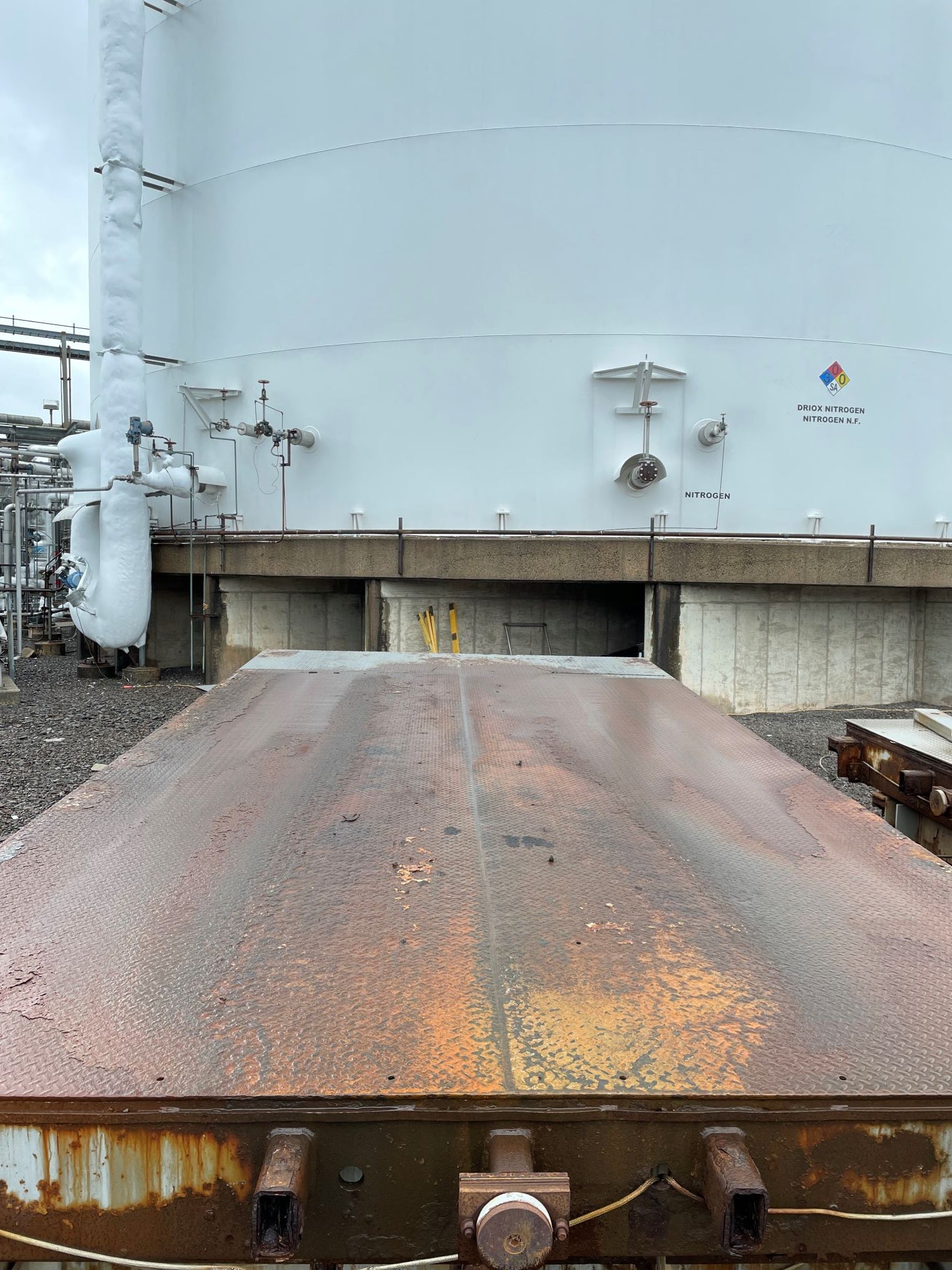 Used Mettler Toledo 7562-C Steel Deck Truck Scale, 60 x 11 - For Sale in Pennyslvania