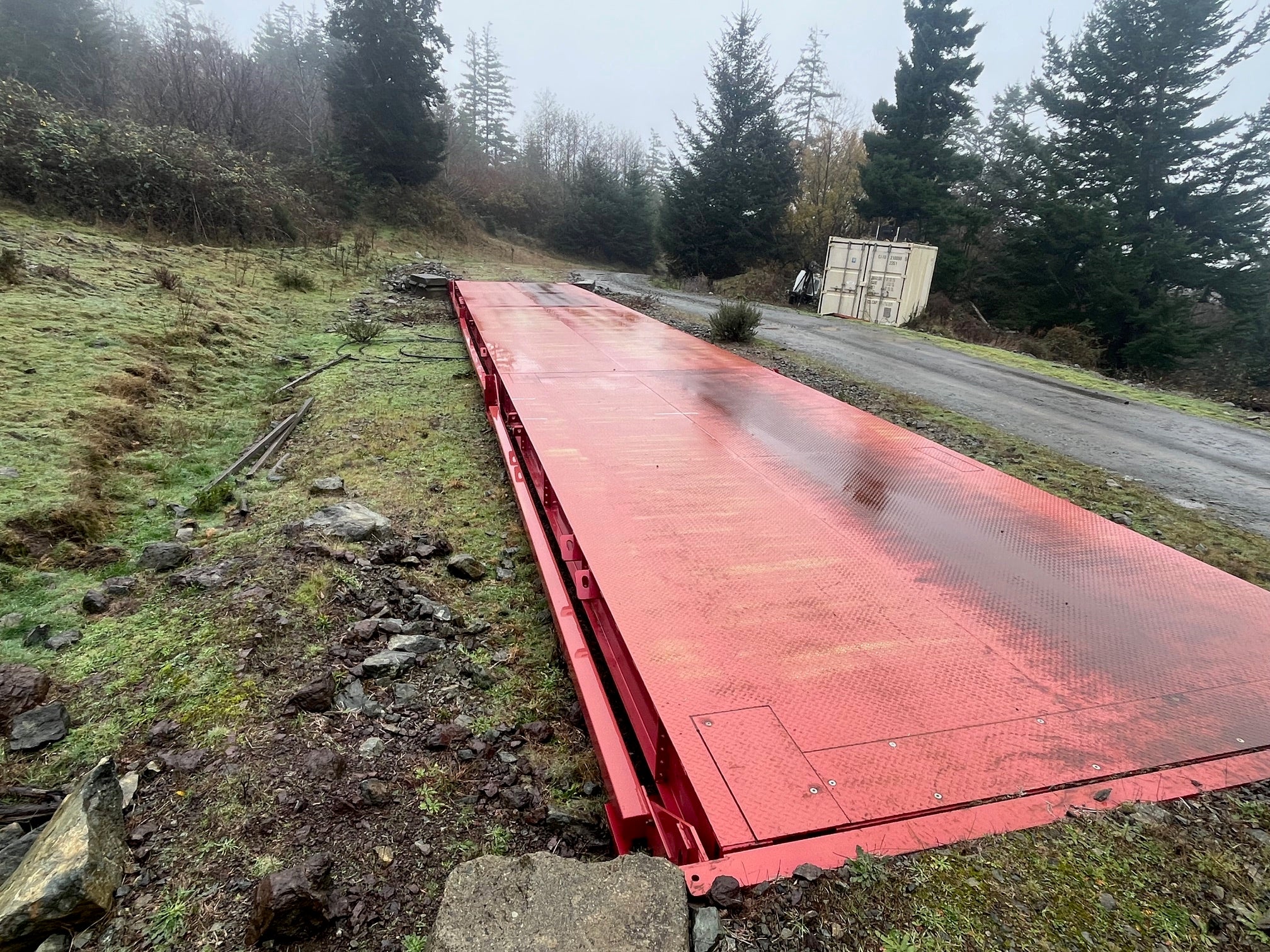 Used 2017 Rice Lake Survivor ATV Portable Steel Deck Truck Scale, 70' x 11' - For Sale in Oregon
