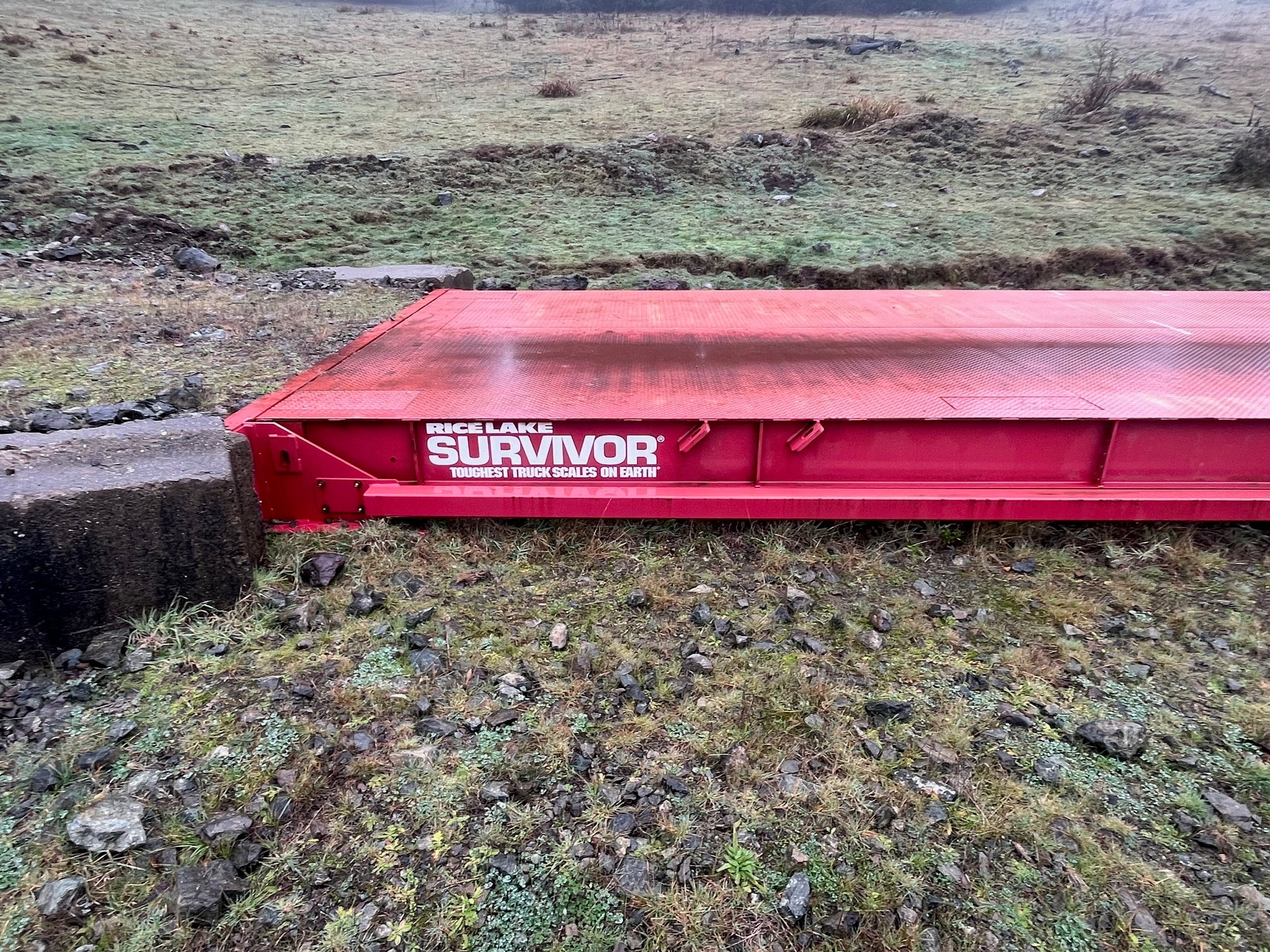Used 2017 Rice Lake Survivor ATV Portable Steel Deck Truck Scale, 70' x 11' - For Sale in Oregon
