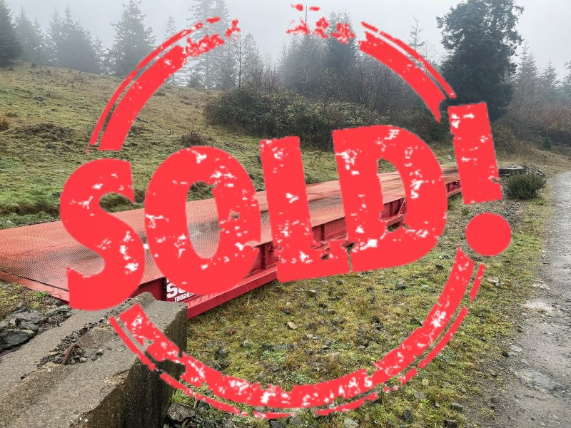 Used 2017 Rice Lake Survivor ATV Portable Steel Deck Truck Scale, 70' x 11' - For Sale in Oregon