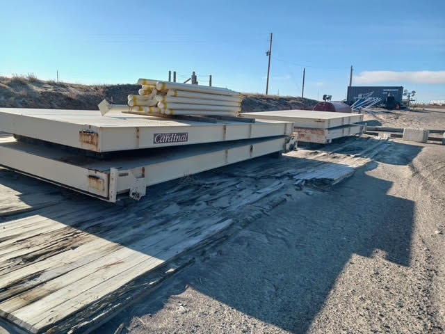Used 2018 Cardinal Armor Portable Steel Deck Truck Scale, 80' x 11' - For Sale in Wyoming