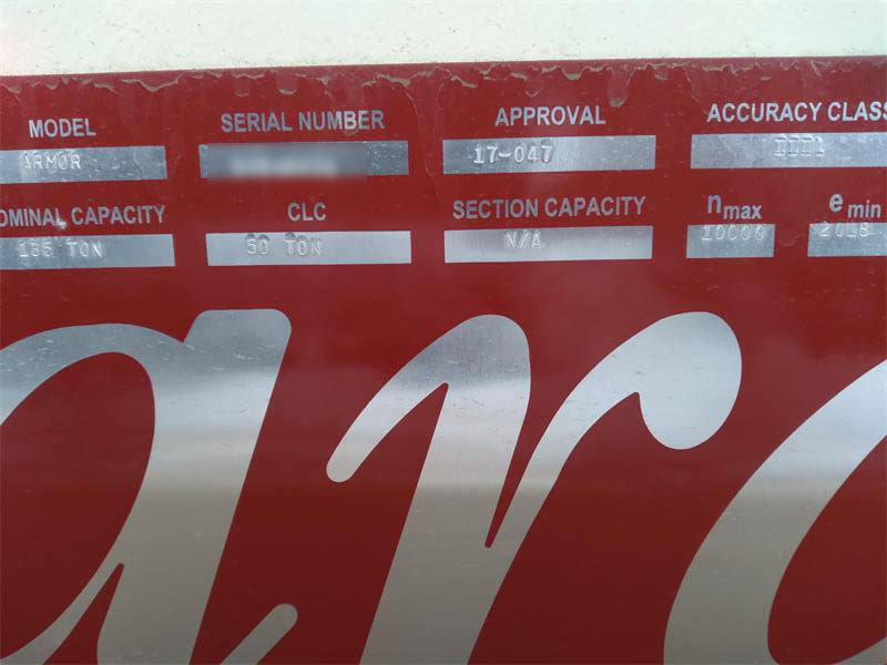 Used 2018 Cardinal Armor Portable Steel Deck Truck Scale, 80' x 11' - For Sale in Wyoming