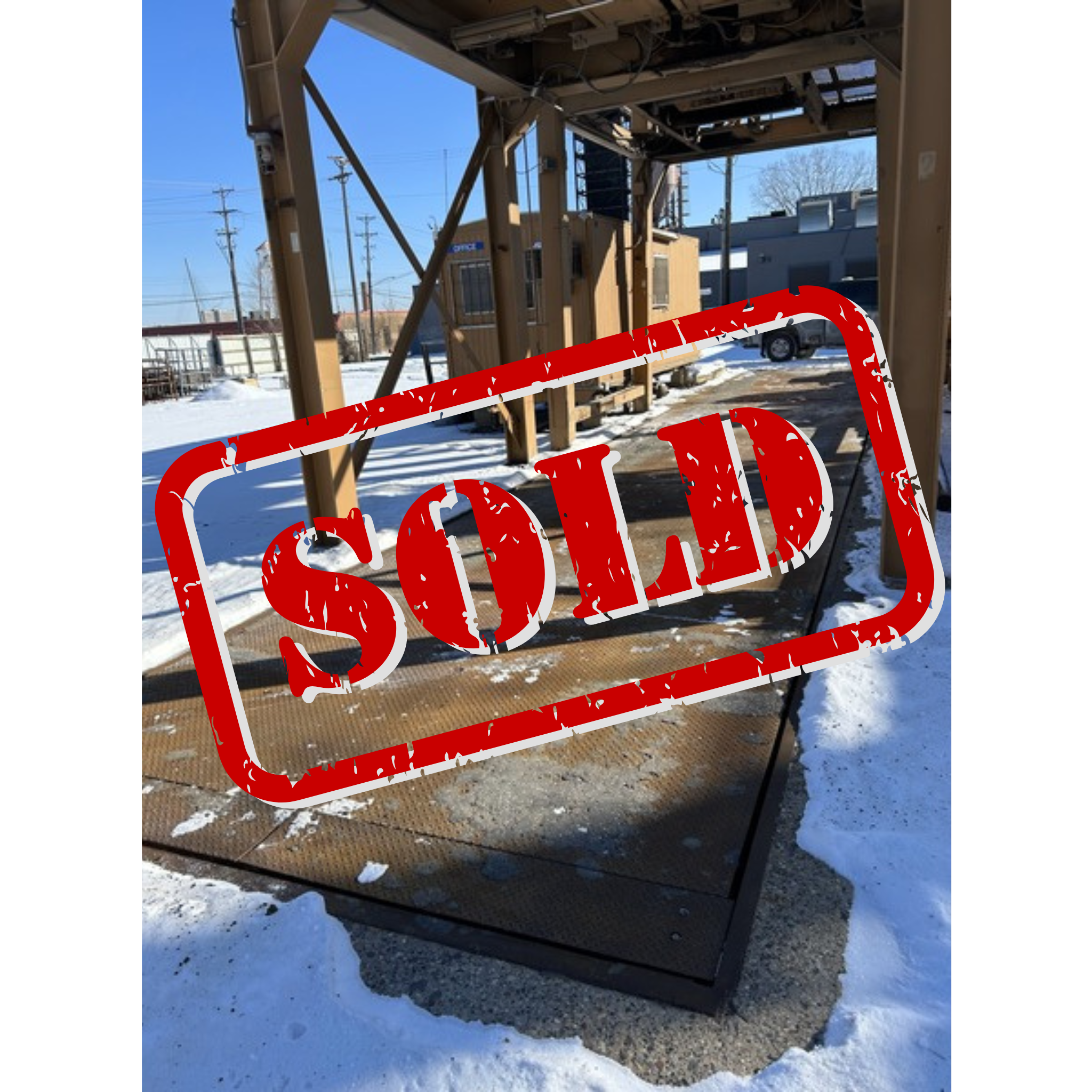 Used Cardinal EPR Steel Deck Truck Scale, 60' x 10', for sale in Minnesota