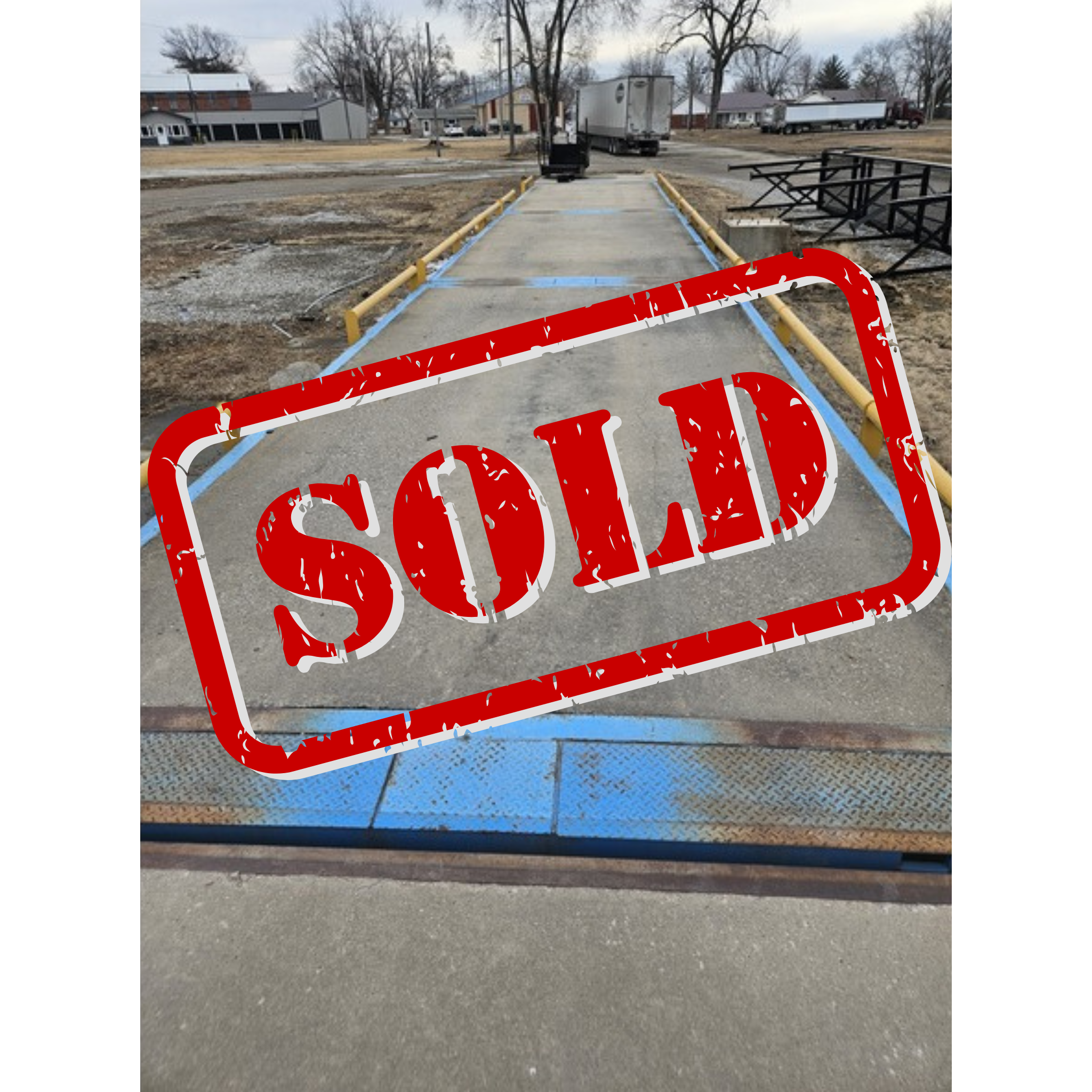 Used Avery Weigh Tronix Concrete Deck Truck Scale, 70' x 11' - For Sale in Missouri